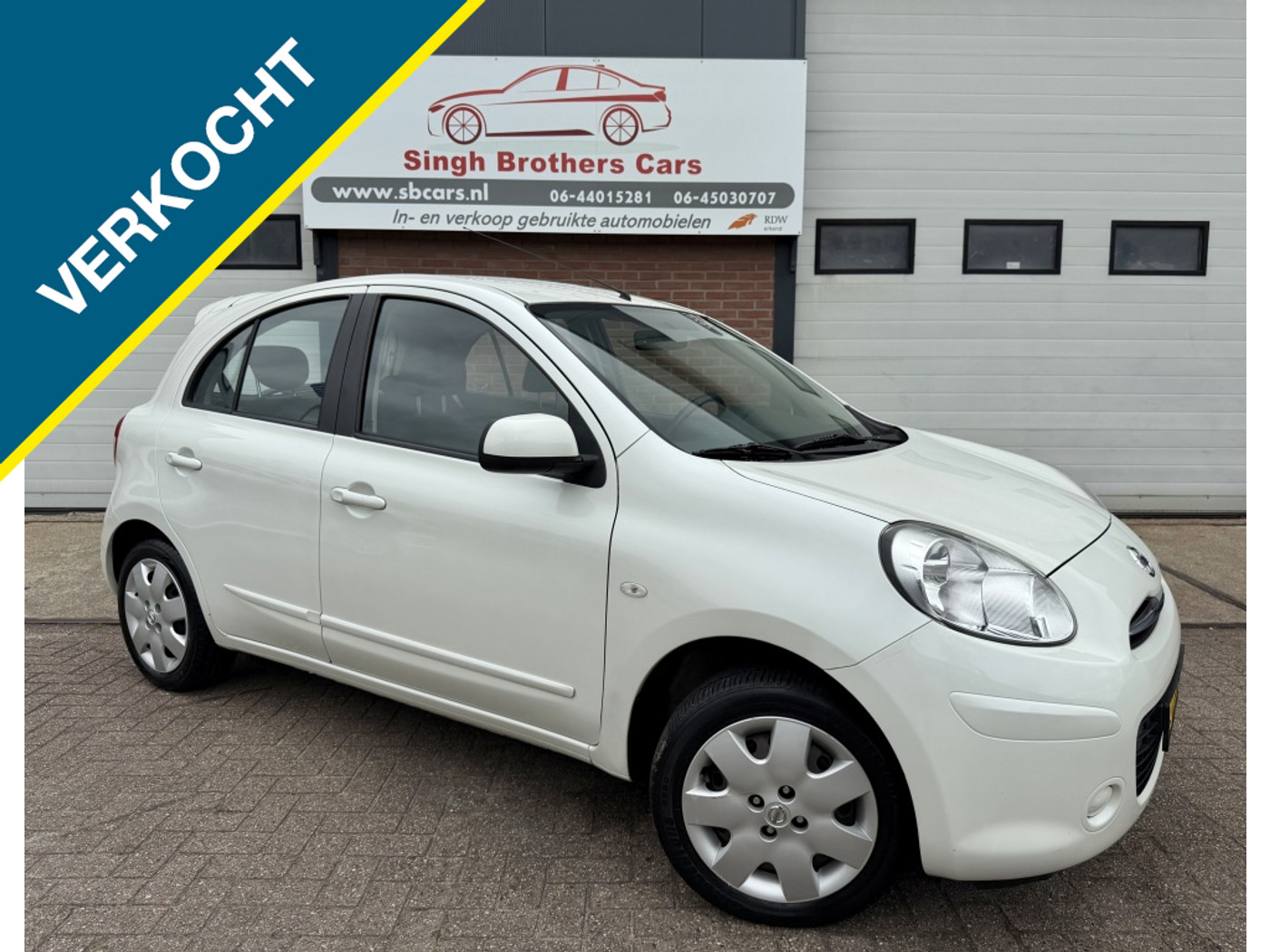 Nissan Nissan Micra 1.2 DIG-S Acenta 5DEURS AIRCO NAP INRUIL MOG!!!! 2013 - voorkant