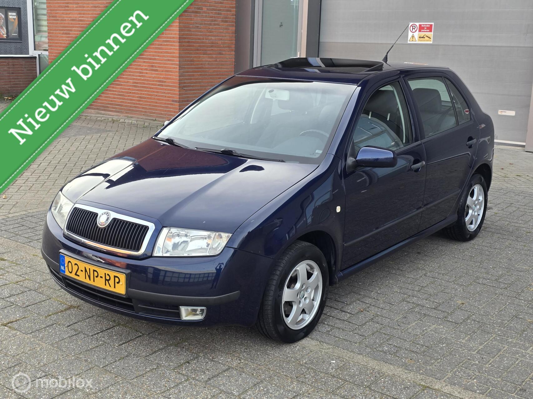 Skoda Fabia 1.4-16V Elegance_Apk_Airco 2004 - voorkant