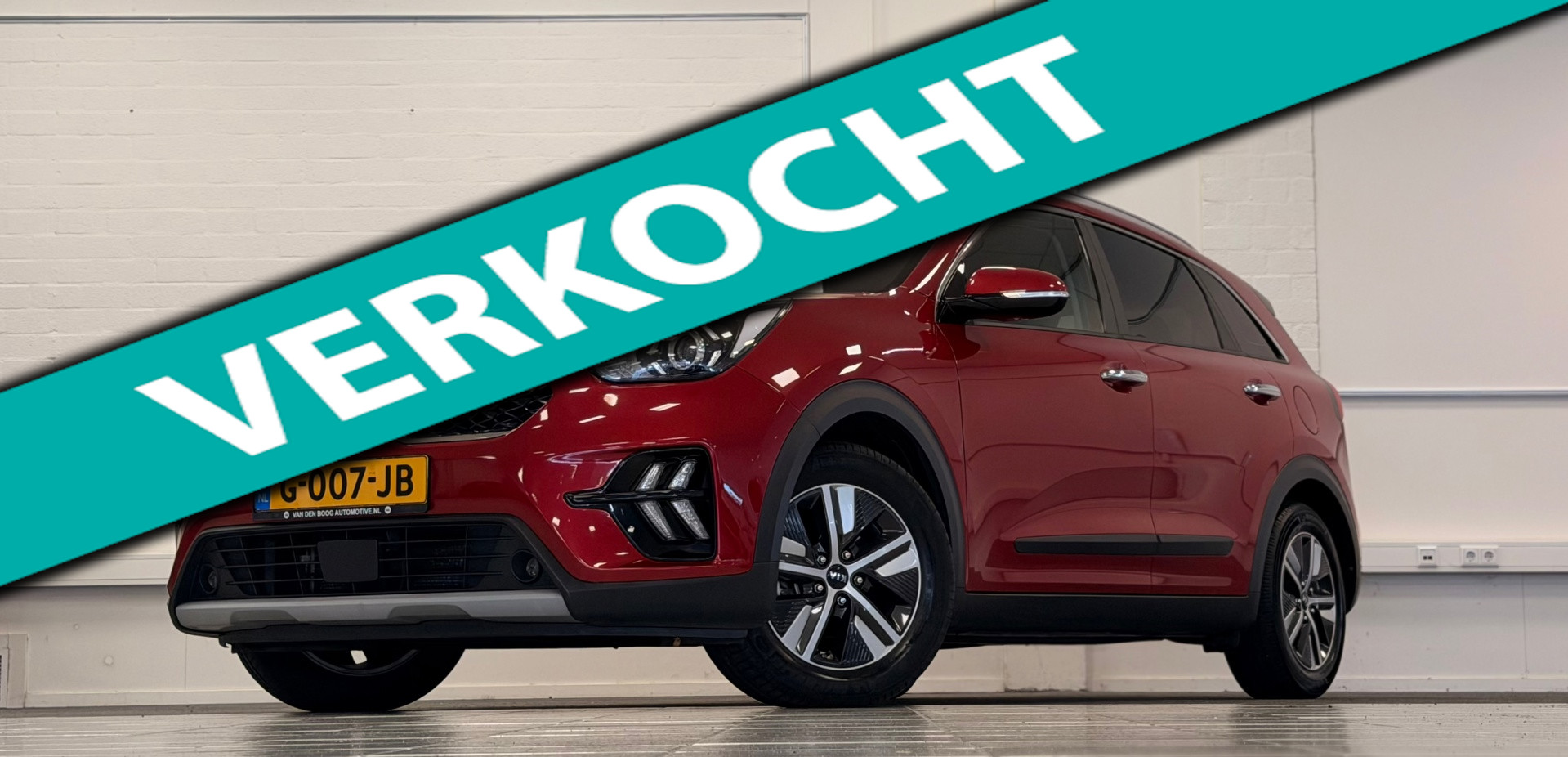 Kia Niro 1.6 GDi Hybrid ExecutiveLine James Bond trekhaak 2019 - voorkant