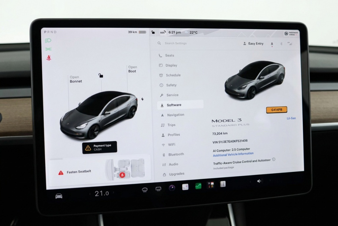 Foto van Tesla Model 3