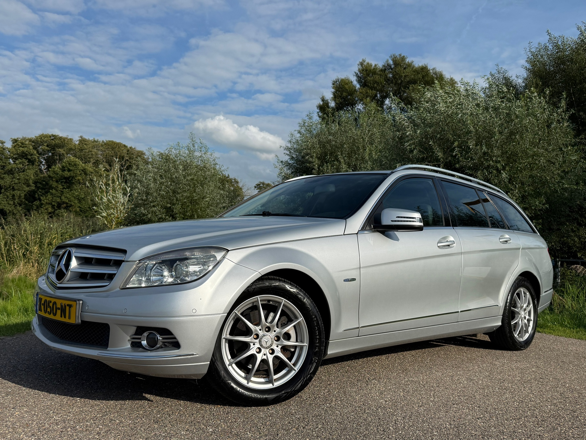 Mercedes-Benz C 180 Cgi 180 CGI Business Class Avantgarde Automaat | Schuif-/Kanteldak | H-Leder | Trekhaak | Stoelverwarmin 2010 - voorkant