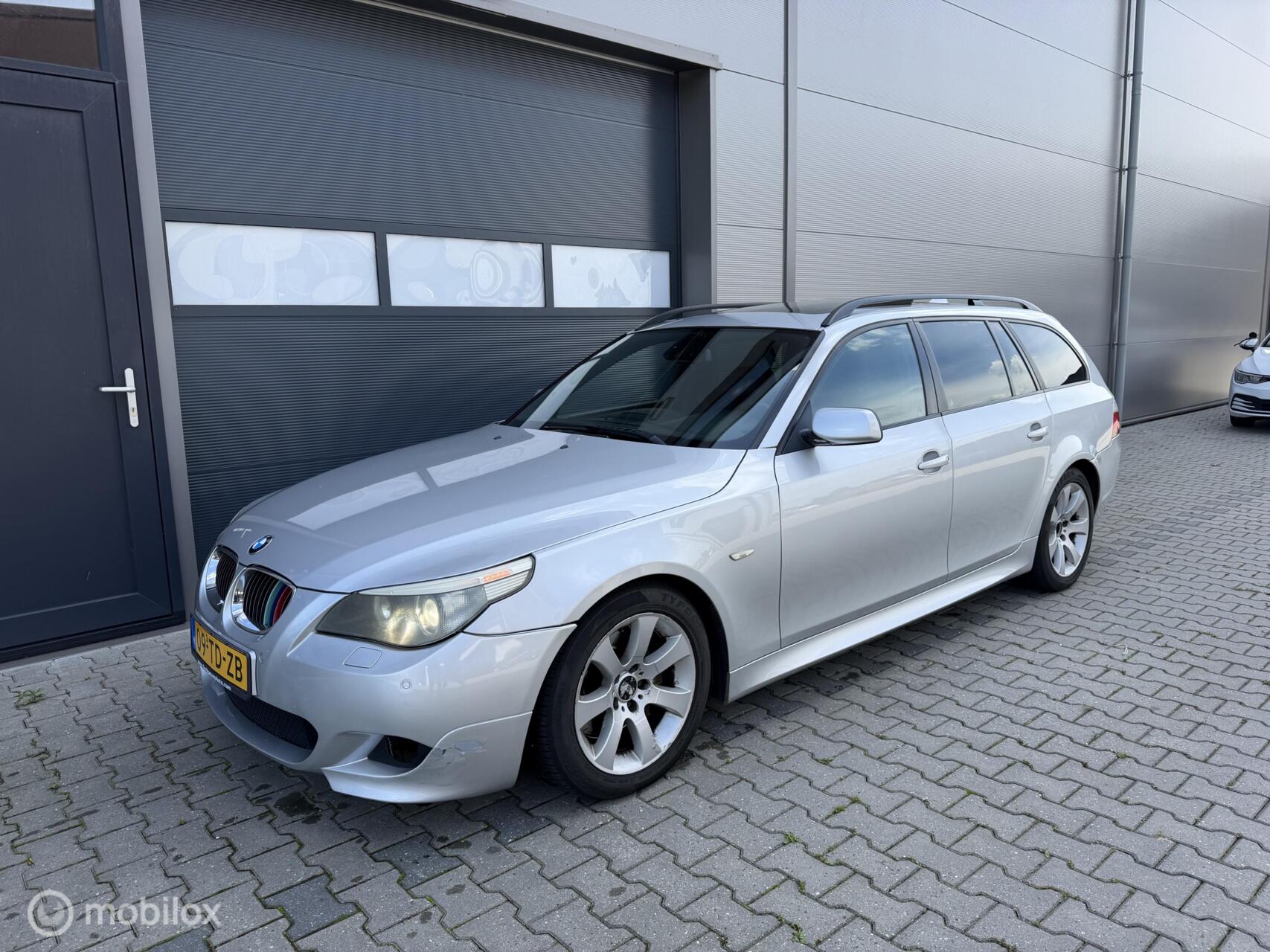 BMW 5er Reihe 535d High Executive M-Pakket Pano Xenon 2006 - voorkant