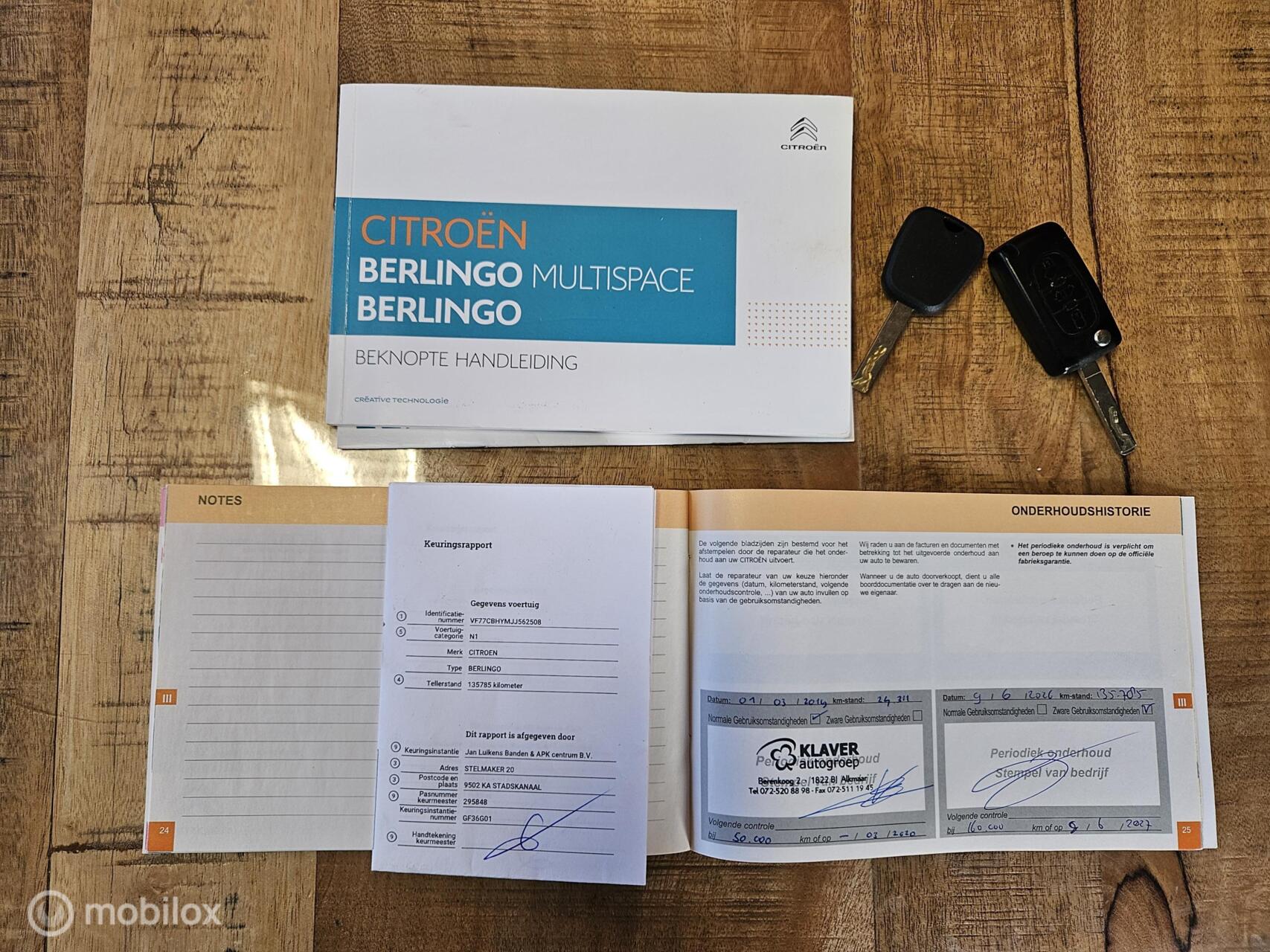 Foto van Citroen Berlingo