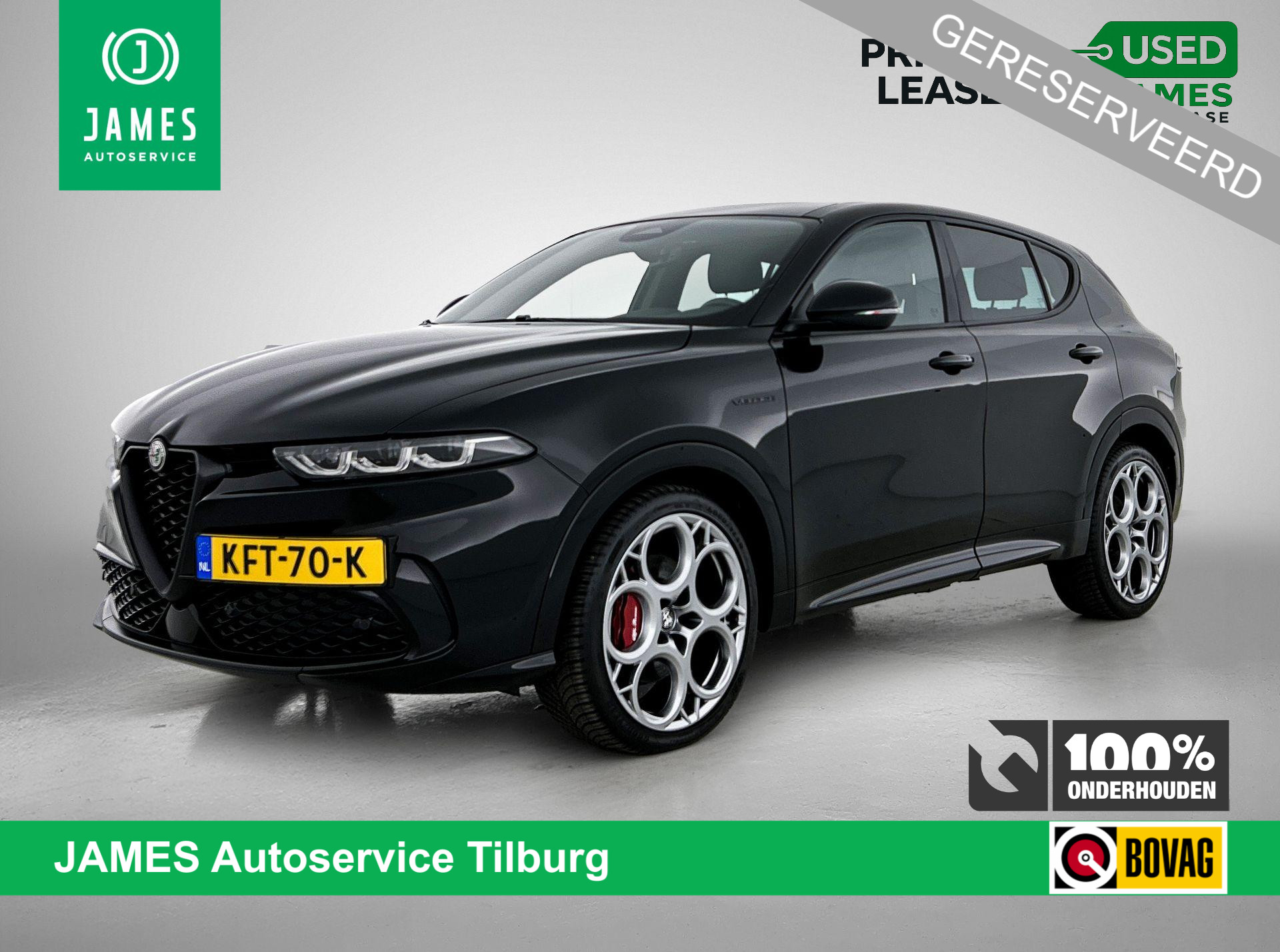 Alfa Romeo Tonale 1.5T 160PK Hybrid Veloce 2024 - voorkant