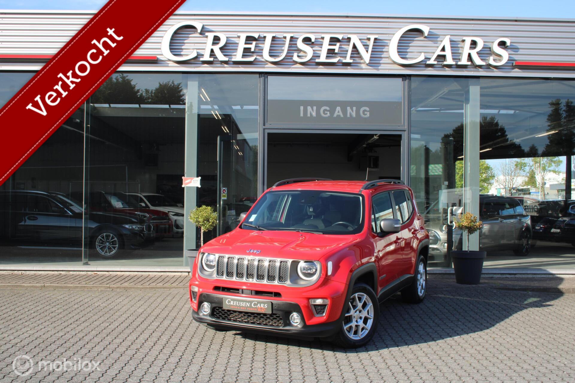 Jeep Renegade 4xe 190 Plug-in Hybrid Electric Limited/Stuur en stoelverwarming 2022 - voorkant