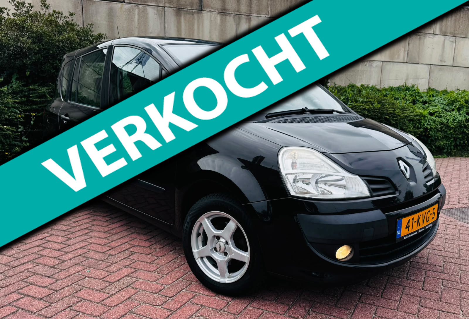Renault Modus 1.2 TCE Expression/3DE EIG/RIJKLAAR/ 2010 - voorkant