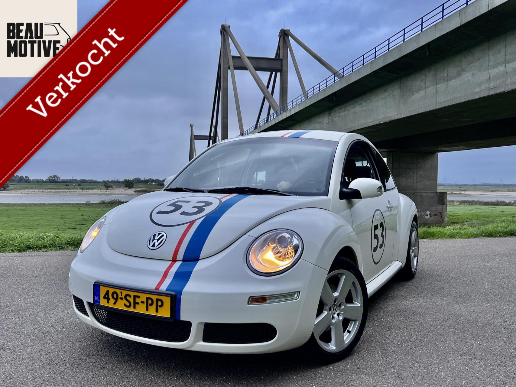 Volkswagen New Beetle 2.0 *Herbie* Cruise, 17” LMV, Nw. APK 2005 - voorkant