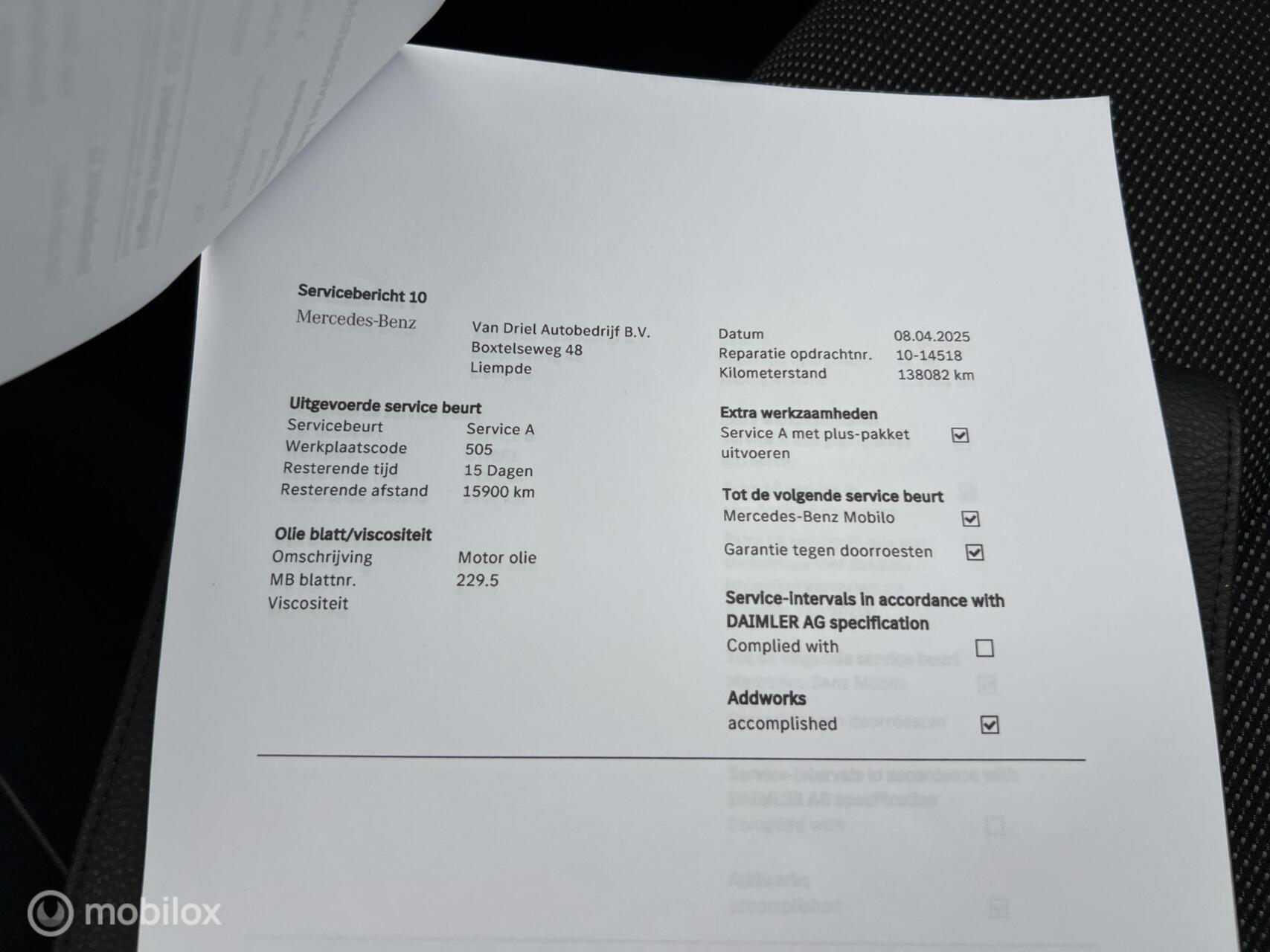 Foto van Mercedes-Benz B 180
