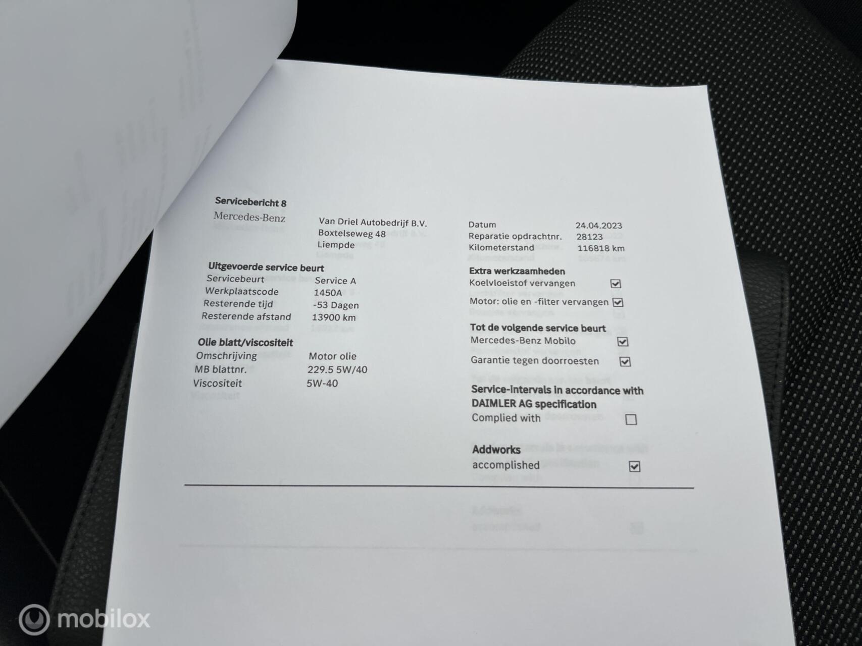 Foto van Mercedes-Benz B 180