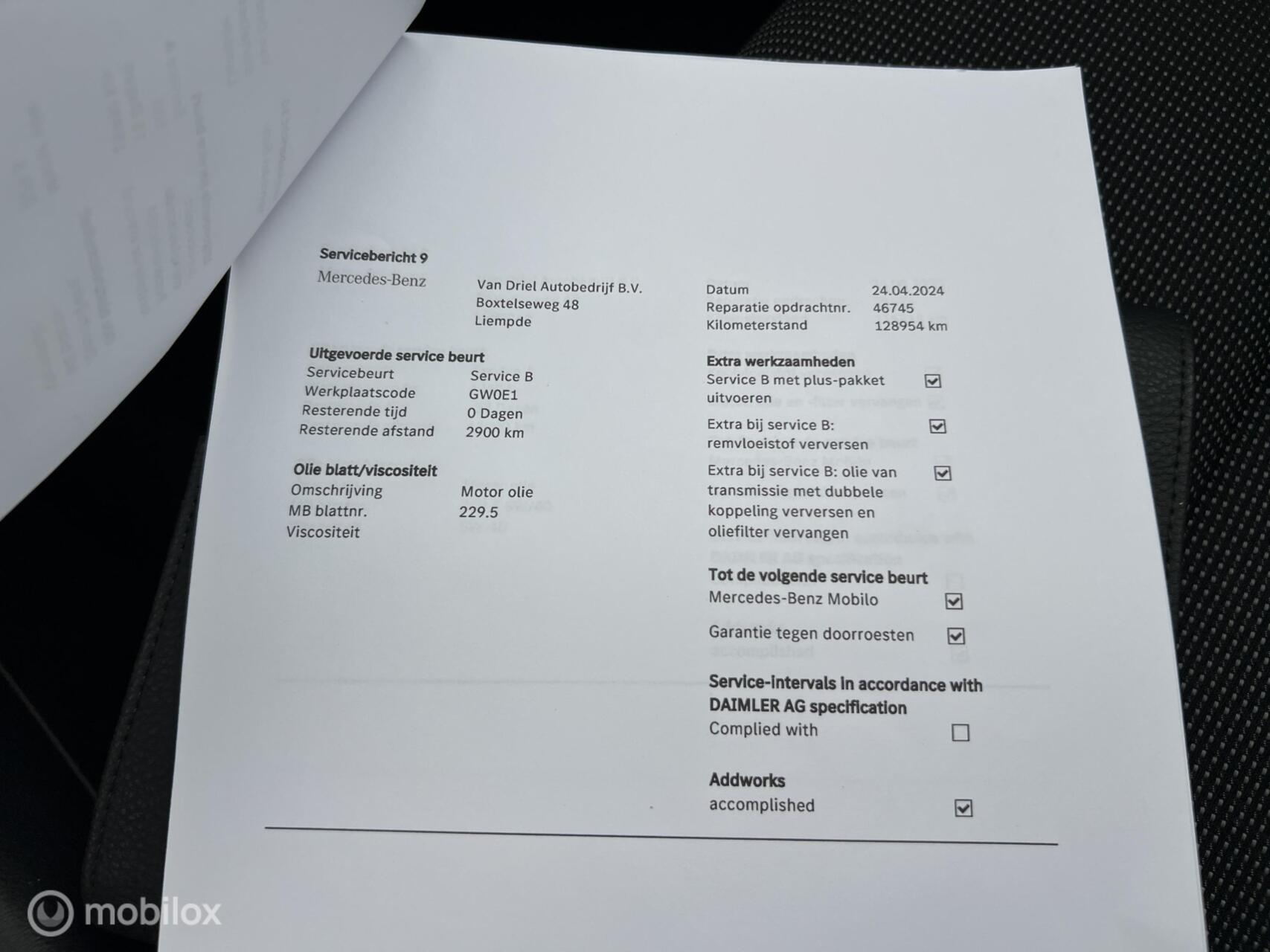 Foto van Mercedes-Benz B 180