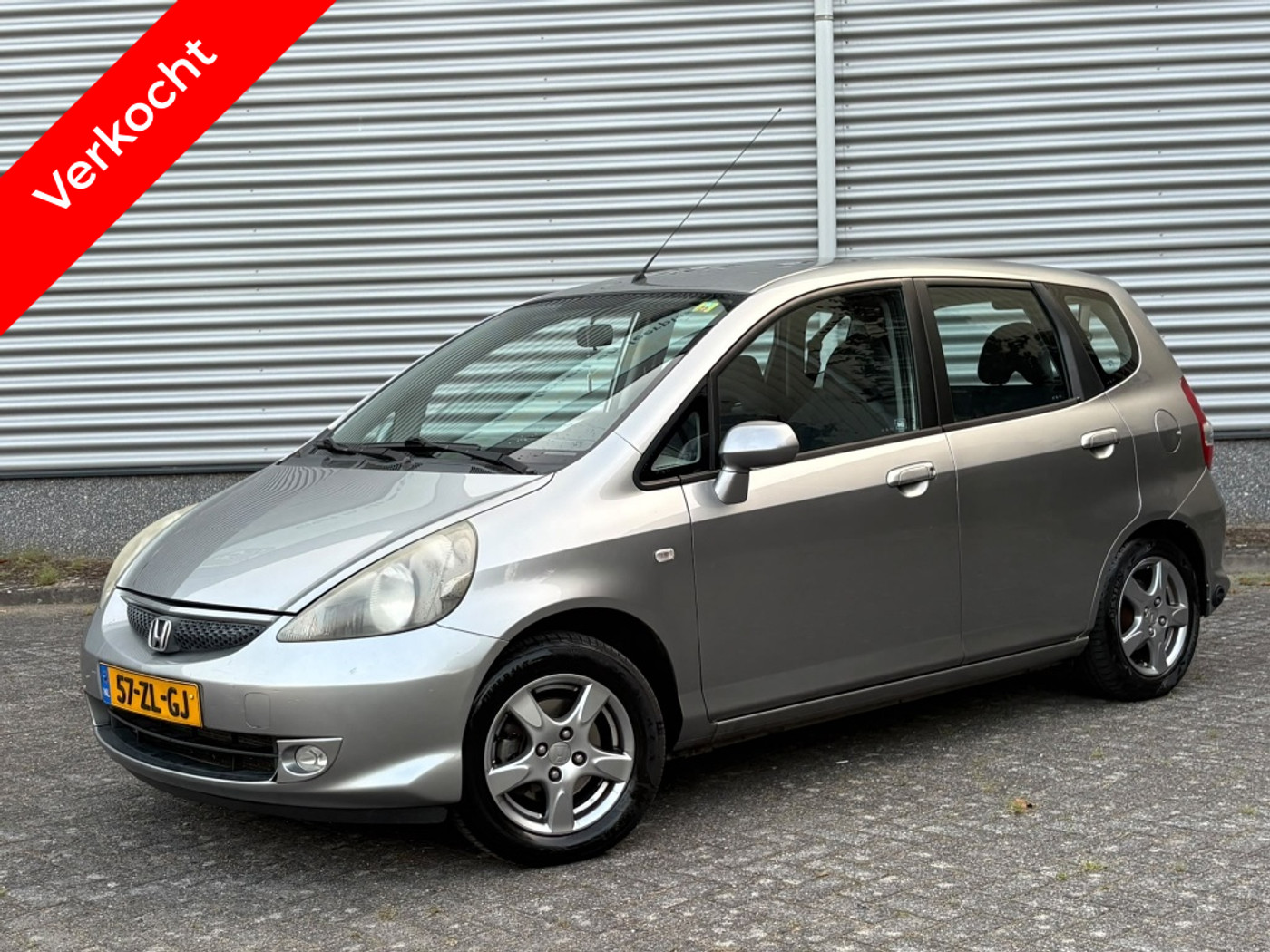 Honda Jazz 1.2 Cool Airco ijskoud APK Org NL NAP Velgen 2008 - voorkant
