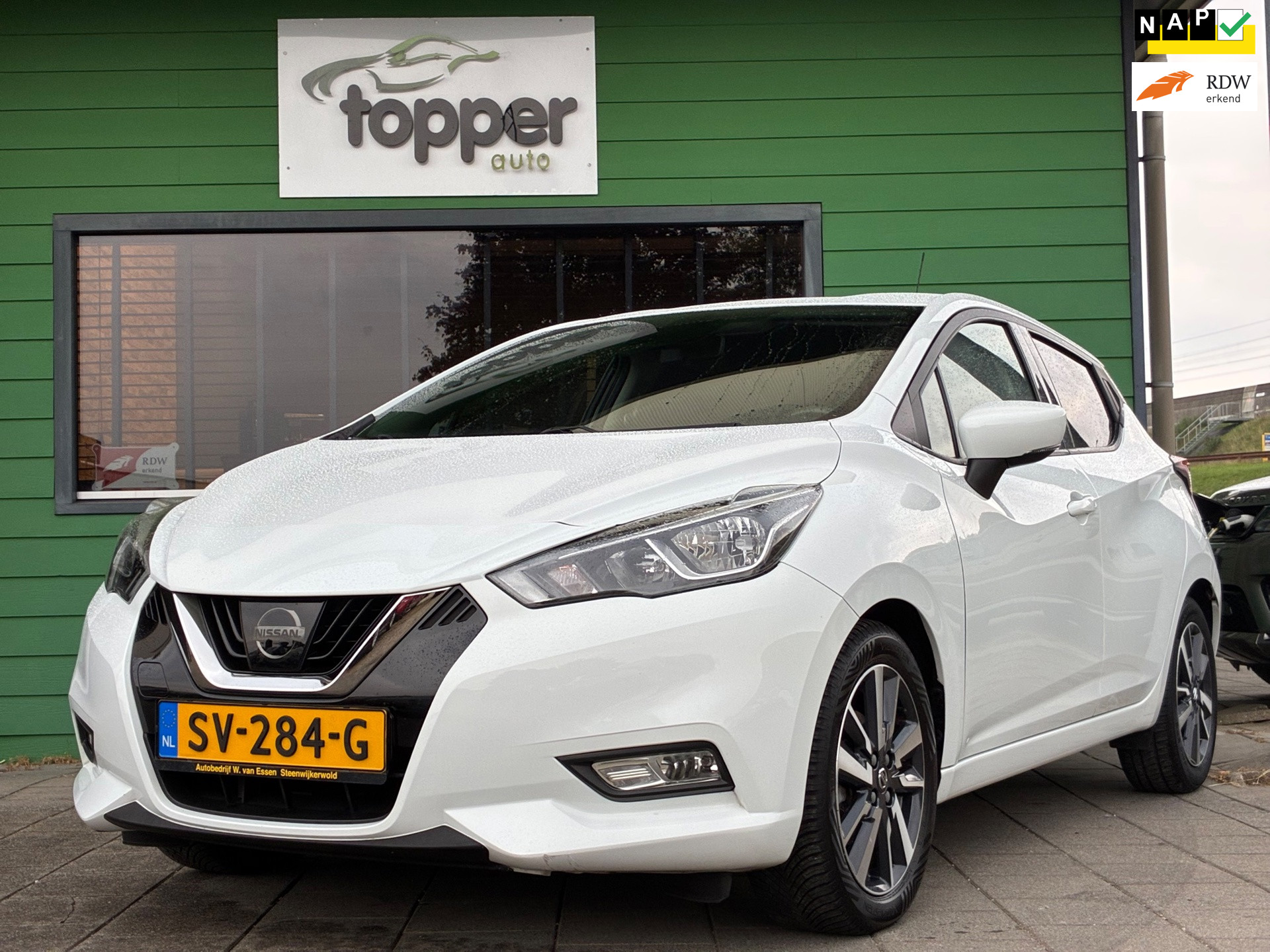 Nissan Nissan Micra 0.9 IG-T N-Connecta|2e Eigenaar|Camera|Navigatie|CruiseControl|Climatronic|PDC|NAP| 2018 - voorkant