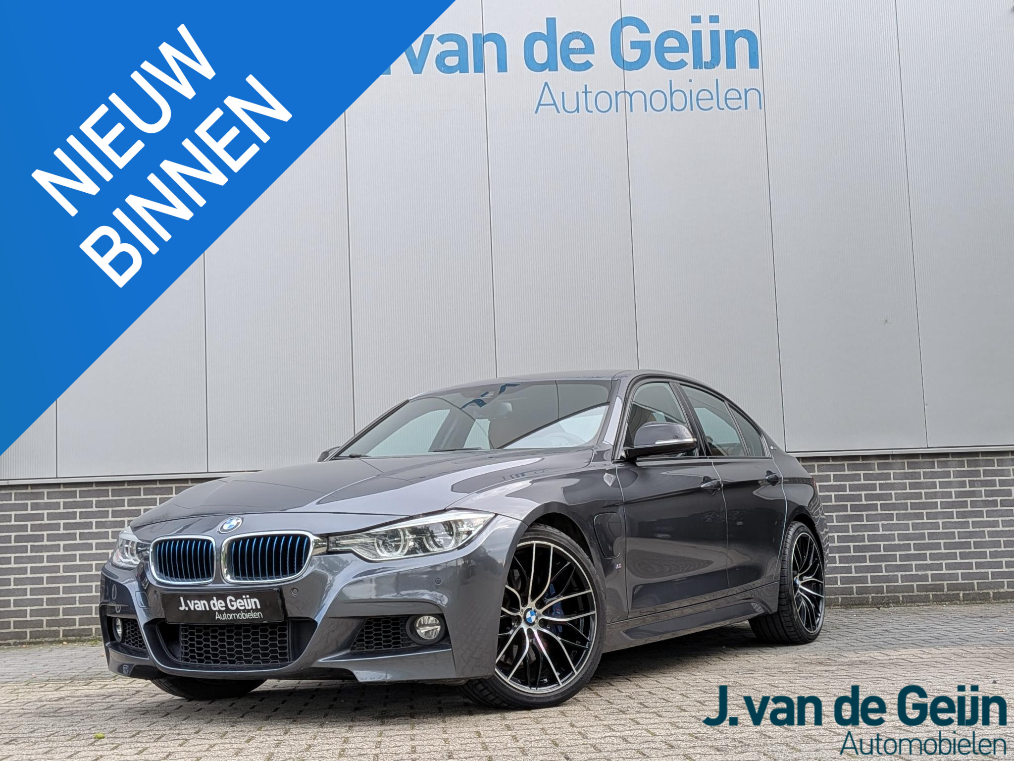 BMW 3-serie 330e Edition M Sport Shadow High Executive 2018 - voorkant