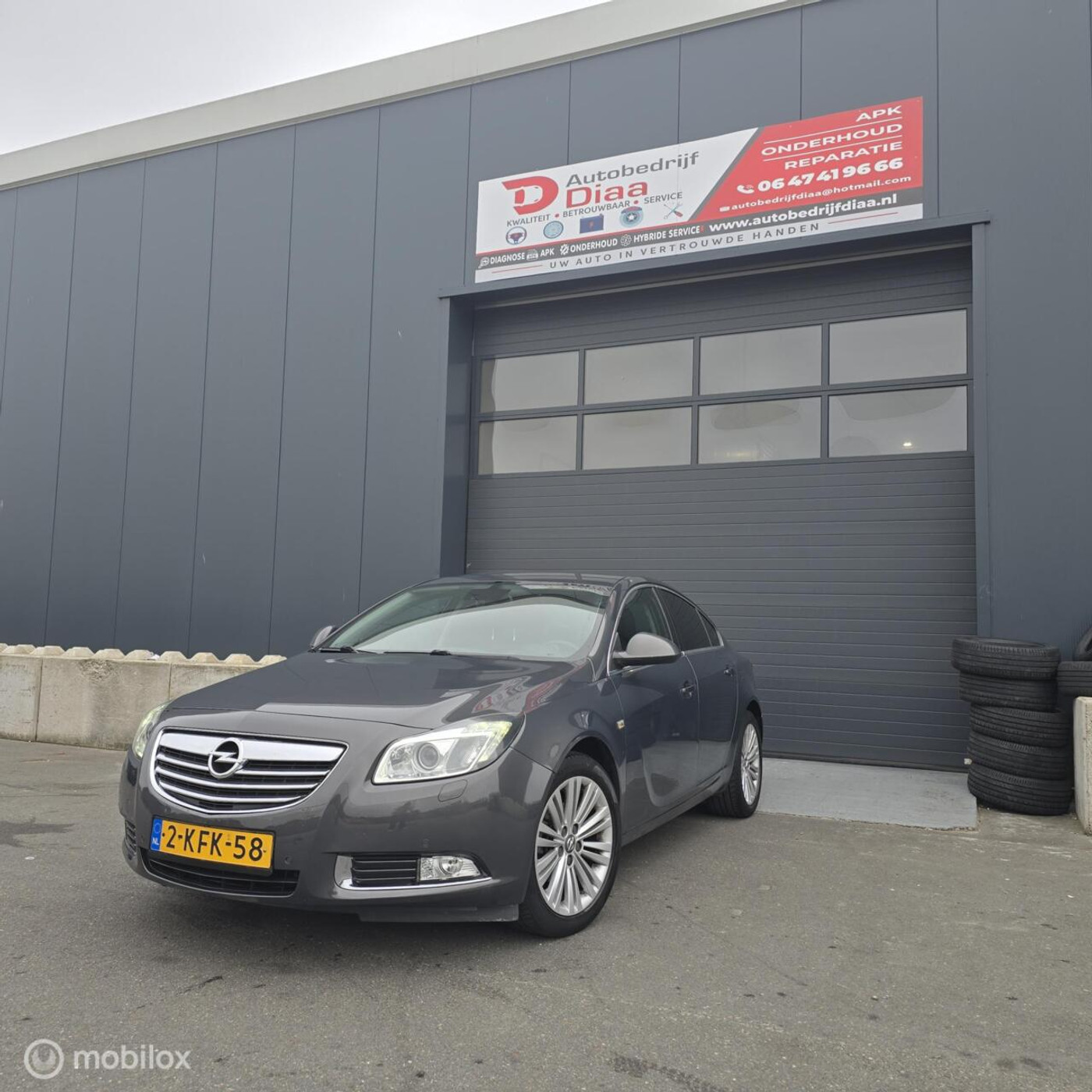 Opel Insignia Limousine NB 1.4 T EcoFLEX Bi-Fuel Business+ LPG 2013 - voorkant