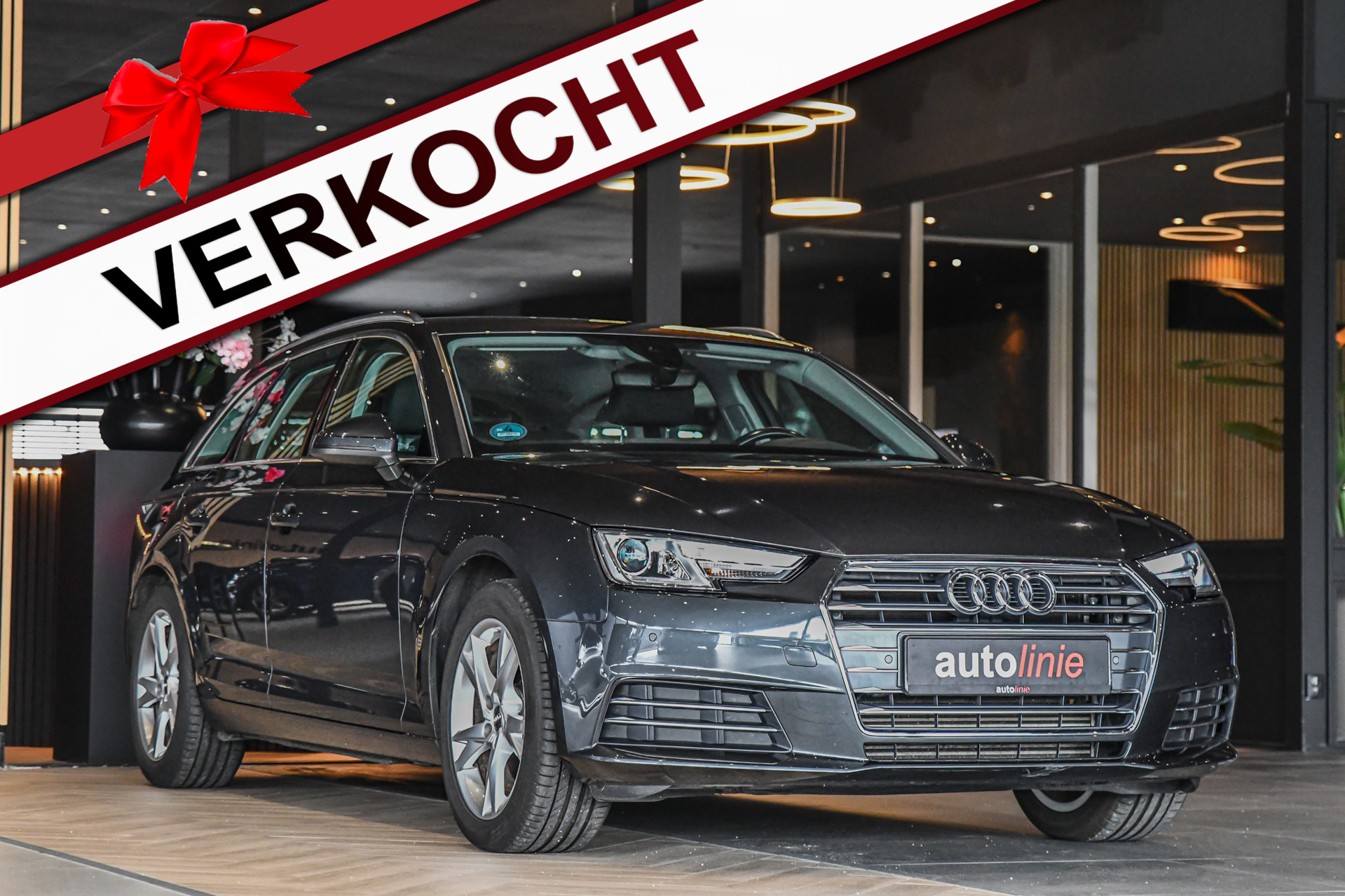 Audi A4 Avant 2.0 TFSI MHEV Design Pro Line Plus, Trekhaak, Virtual, Stoelverw, Cruise! 2018 - voorkant