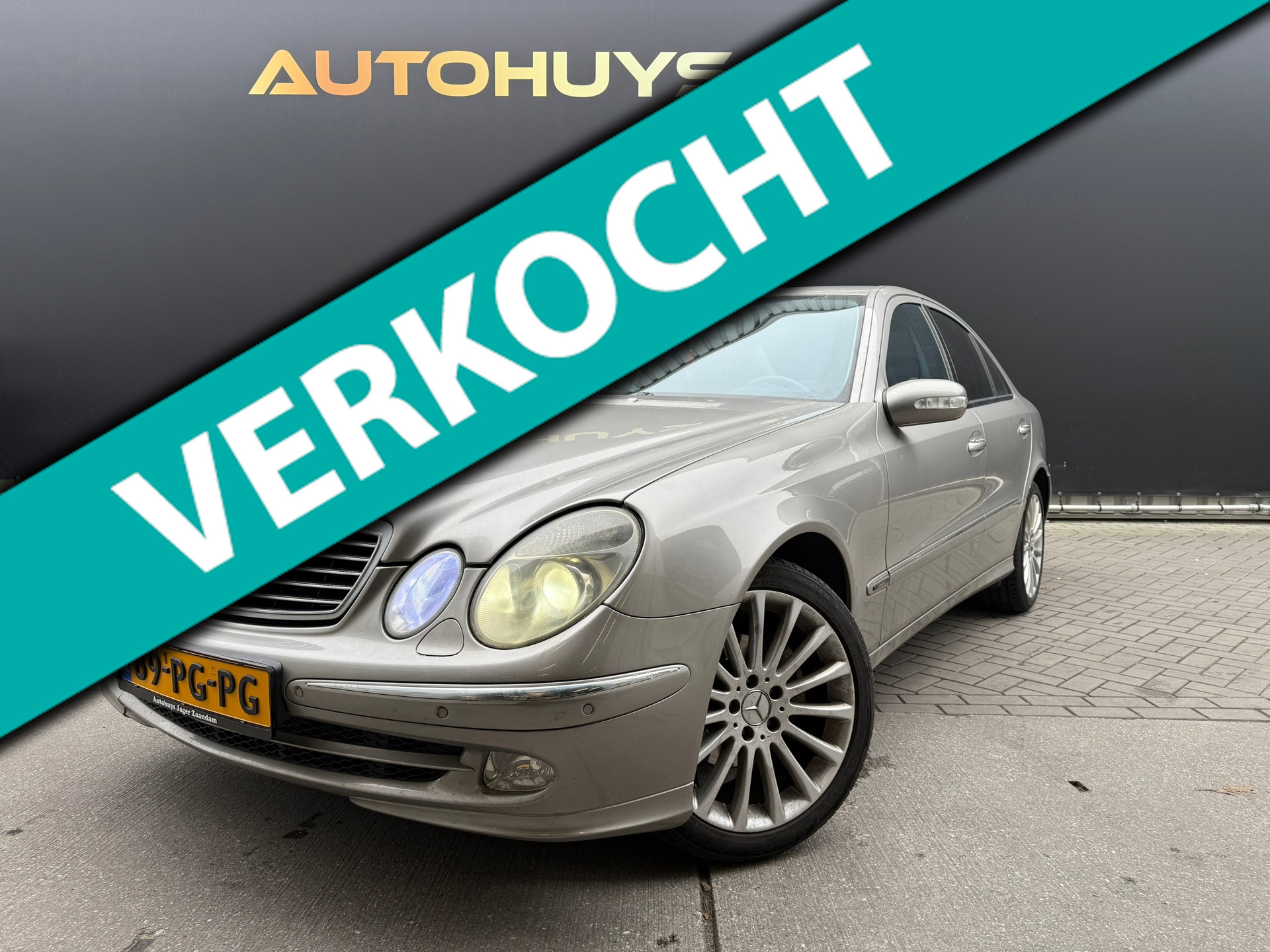 Mercedes-Benz E 200 Kompressor 200 K. Avantgarde Automaat 2004 - voorkant