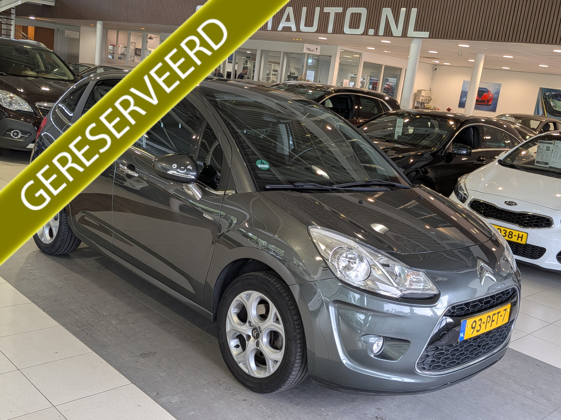 Citroen C3 1.6 VTi Exclusive Automaat 2011 - voorkant