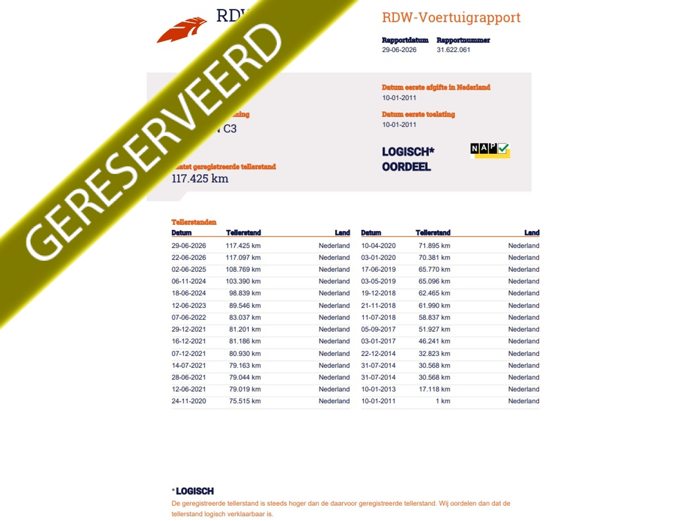 Foto van Citroen C3