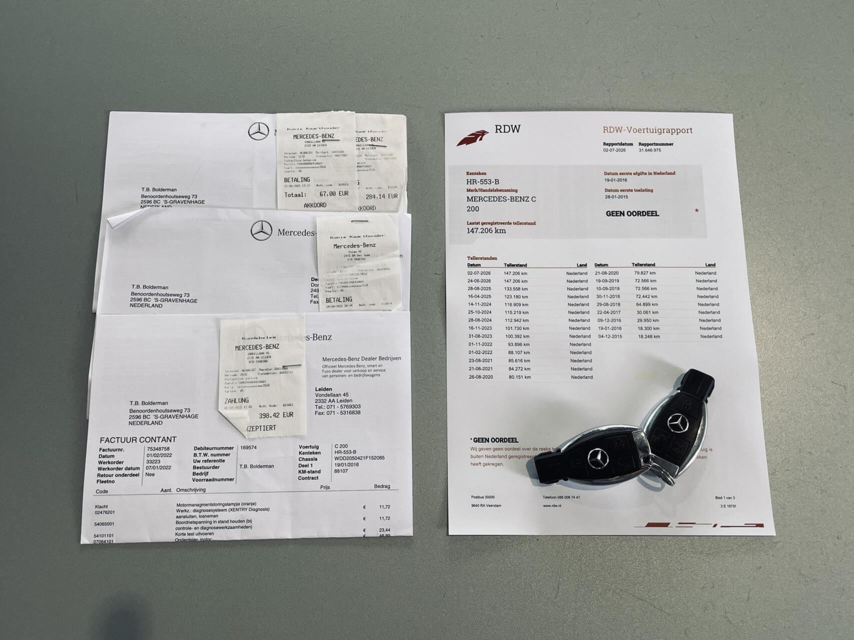 Foto van Mercedes-Benz C 200