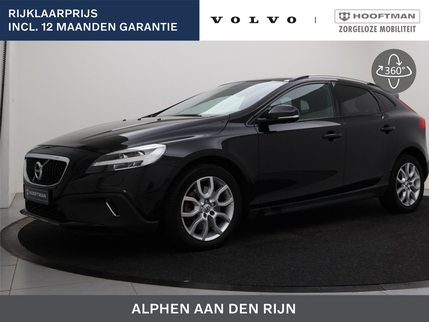 Volvo V40 Cross Country T3 GT POLAR LUXURY PANO LEDER ELEC-STOELBEDIENING 2019 - voorkant