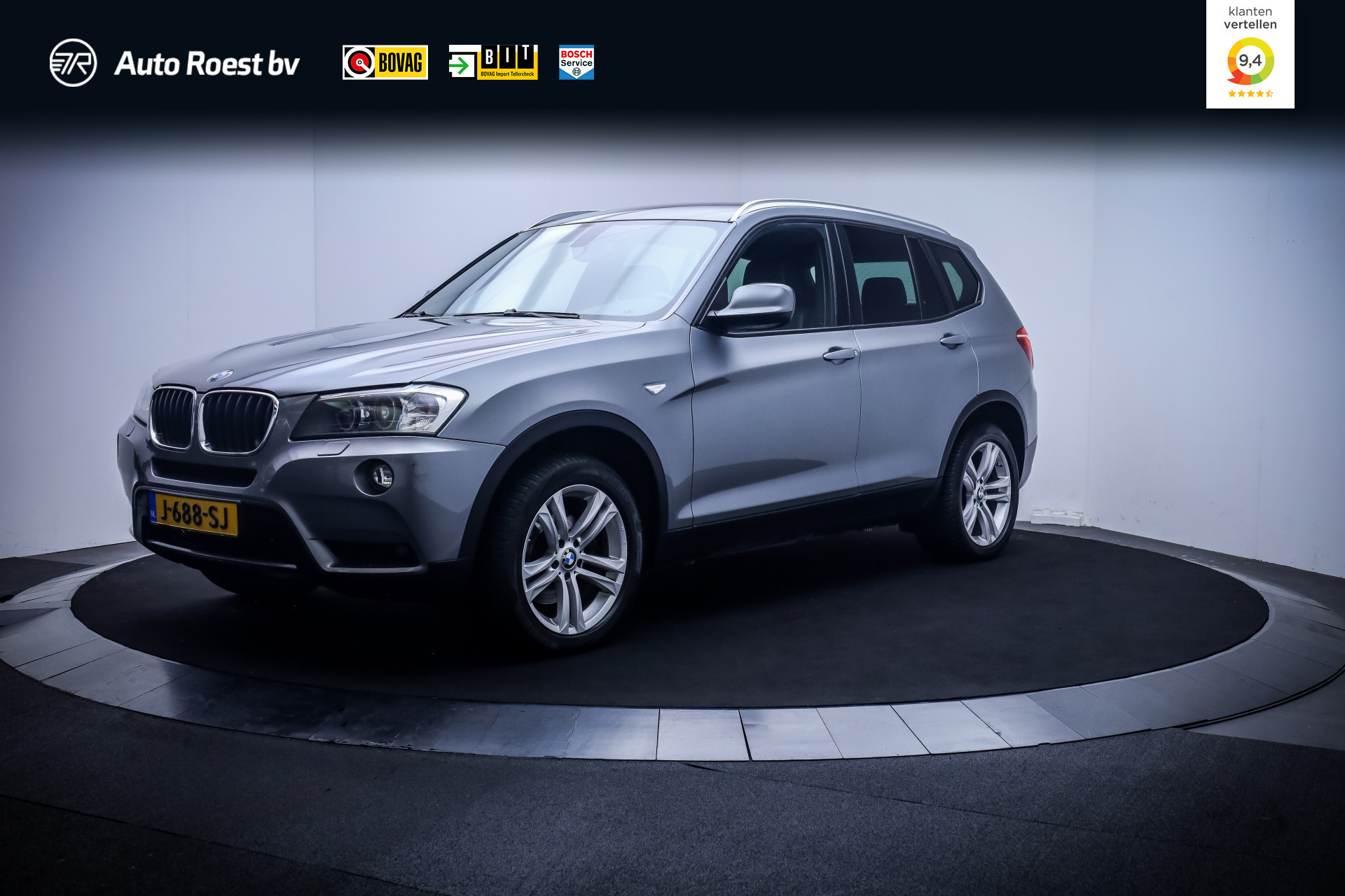 BMW X3 Xdrive20i xDrive 20iA SPORT LINE Executive 2012 - voorkant