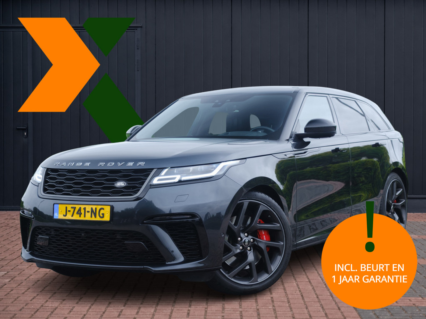 Land Rover Range Rover Velar 5.0 V8 SV Autobiography Dynamic Edition P550 | Panodak | Meridia 2020 - voorkant