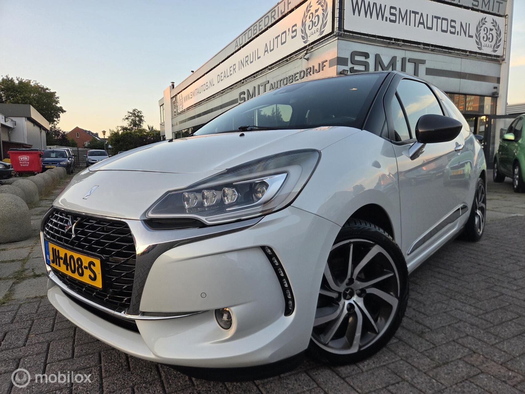 DS DS 3 1.2 PureTech Sport Chic Camera/Nav/Leder/Xenon 2016 - voorkant