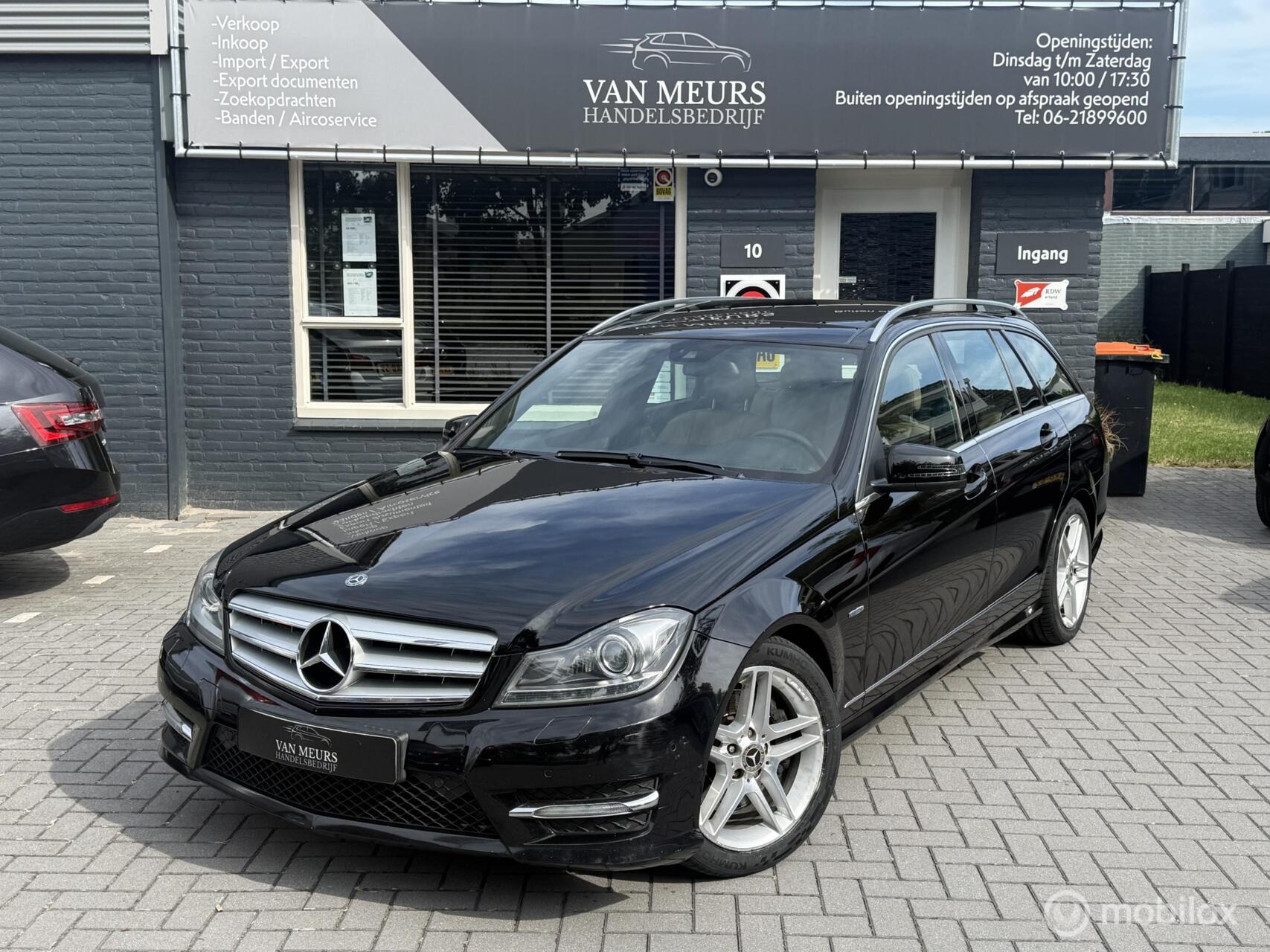 Mercedes-Benz C 250 CDI 4Matic 250 CDI 4M, Automaat, AMG, Clima, Leder, pano dak, Apk 05-2027 2012 - voorkant