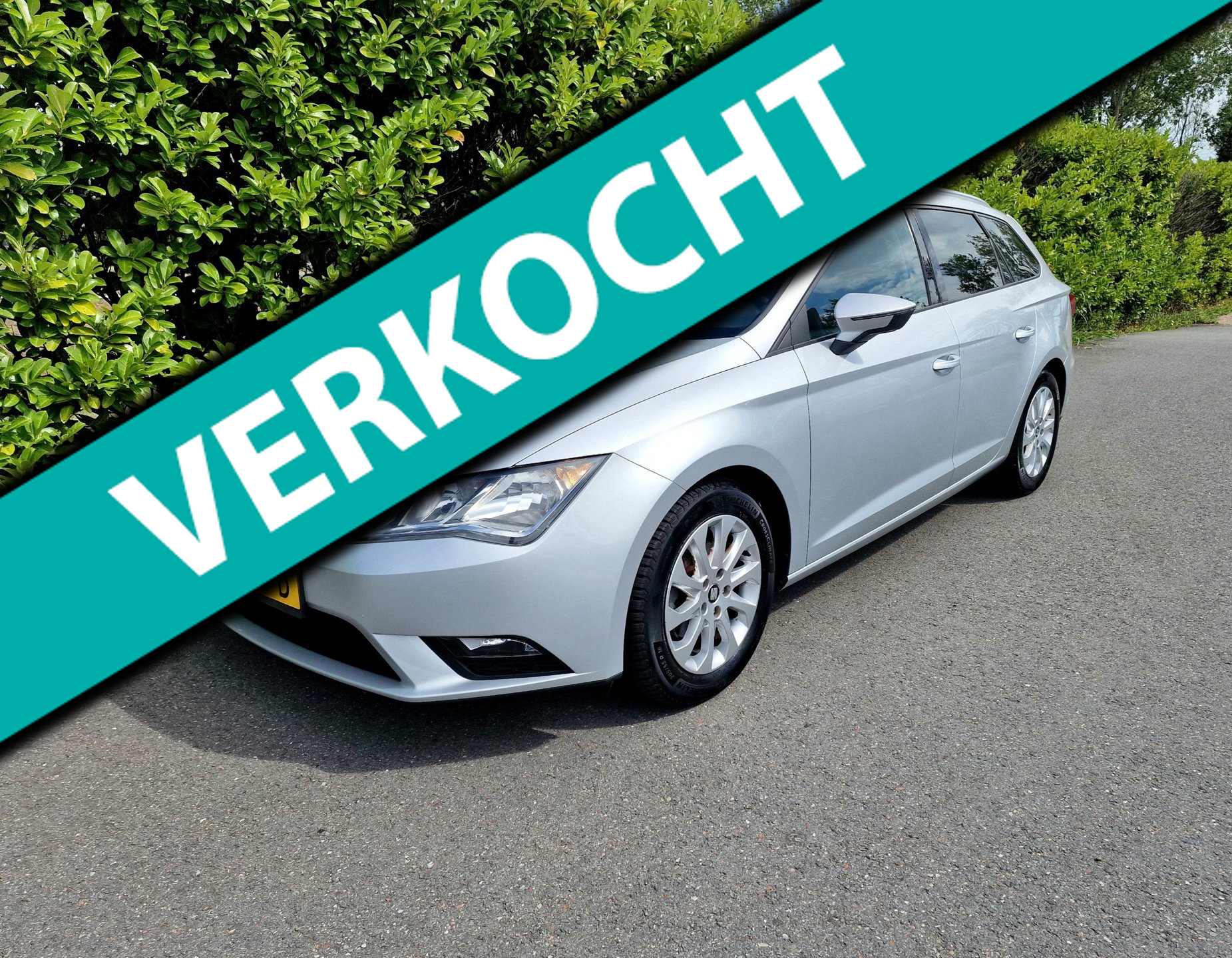 Seat Leon ST 1.0 EcoTSI Style Connect Cr Control Airco Trekhaak 2016 - voorkant