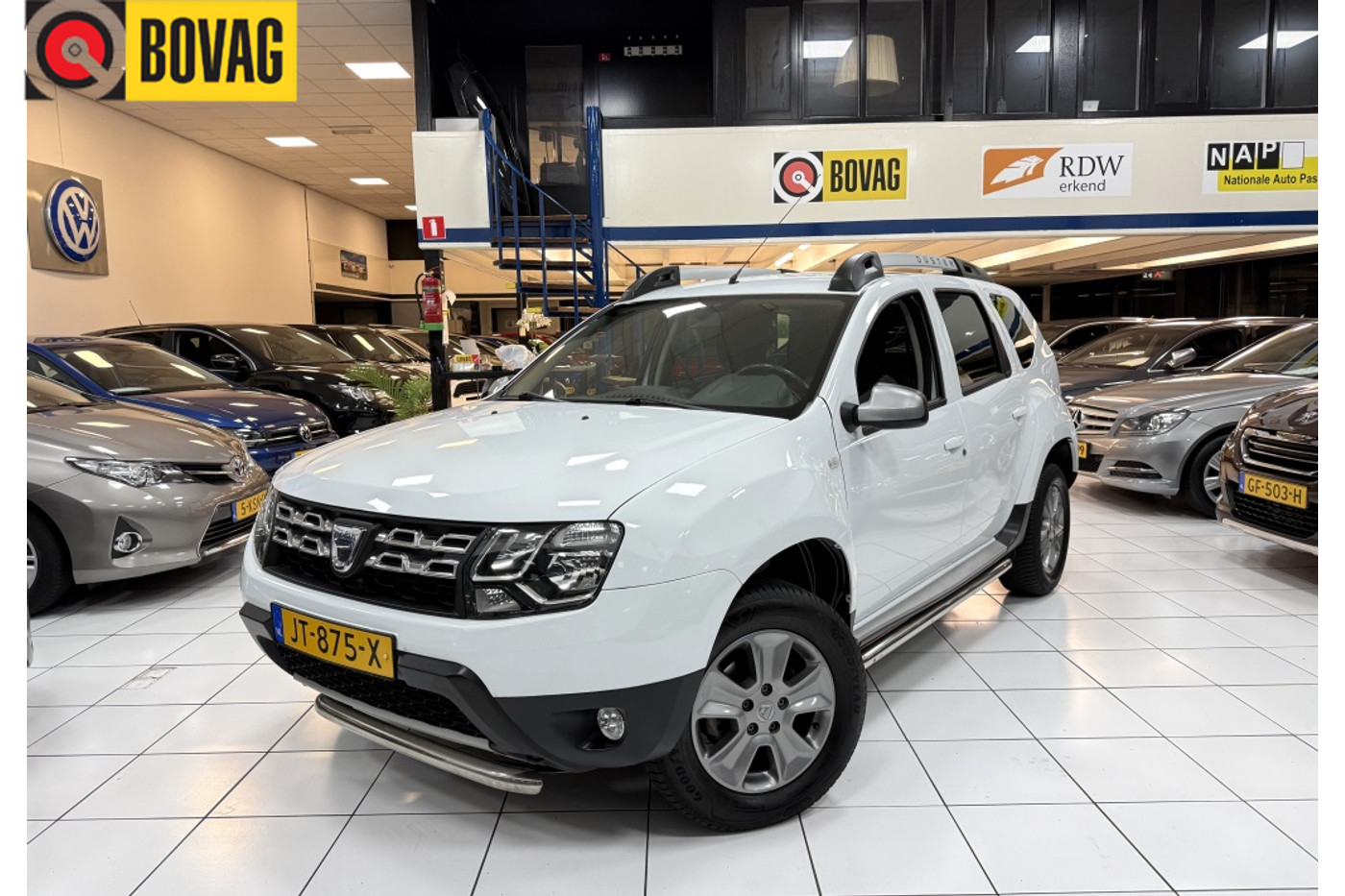 Dacia Duster 1.2 TCe 4x2 Lauréate Bovag Garantie NAP Airco 2016 - voorkant