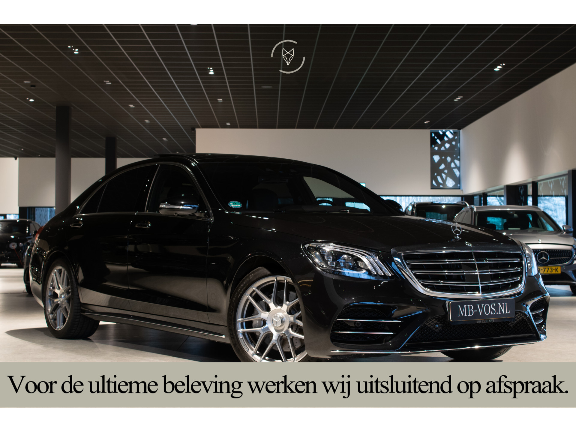 Mercedes-Benz S-klasse 560 Lang 4-M 2020 - voorkant