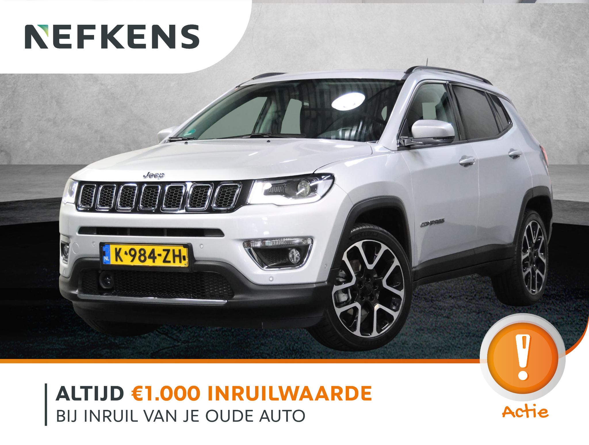 Jeep Compass 150pk Limited 2021 - voorkant