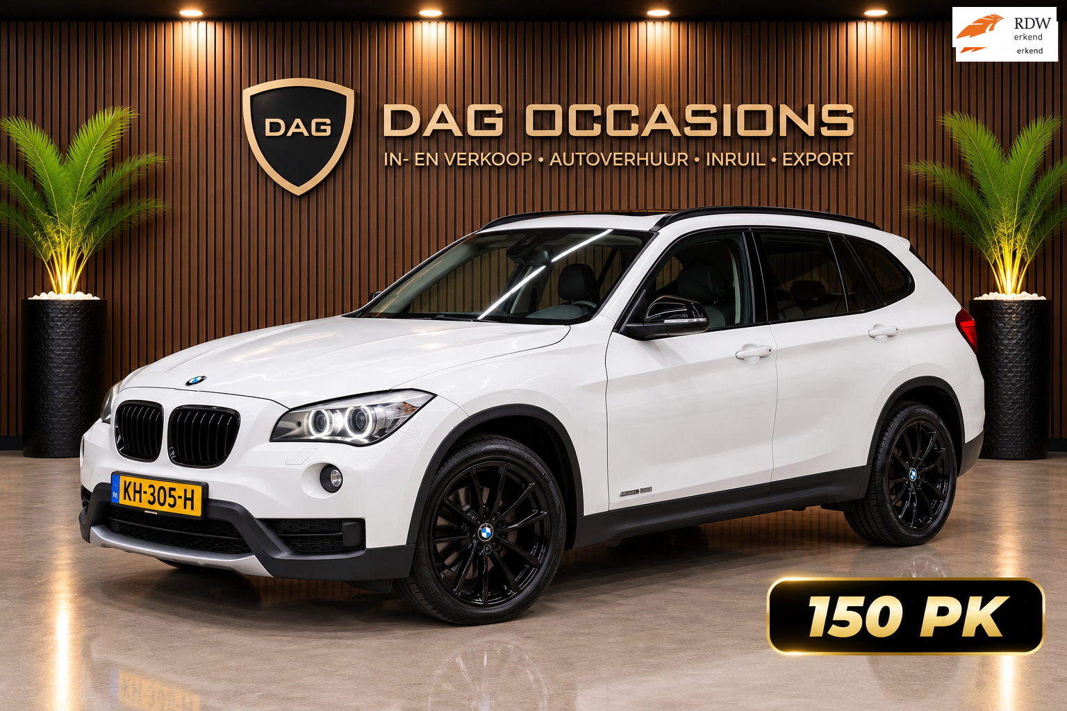 BMW X1 Sdrive18i SDrive18i AUTOMAAT|PANO|NAVI|CRUISE|PDC 2012 - voorkant