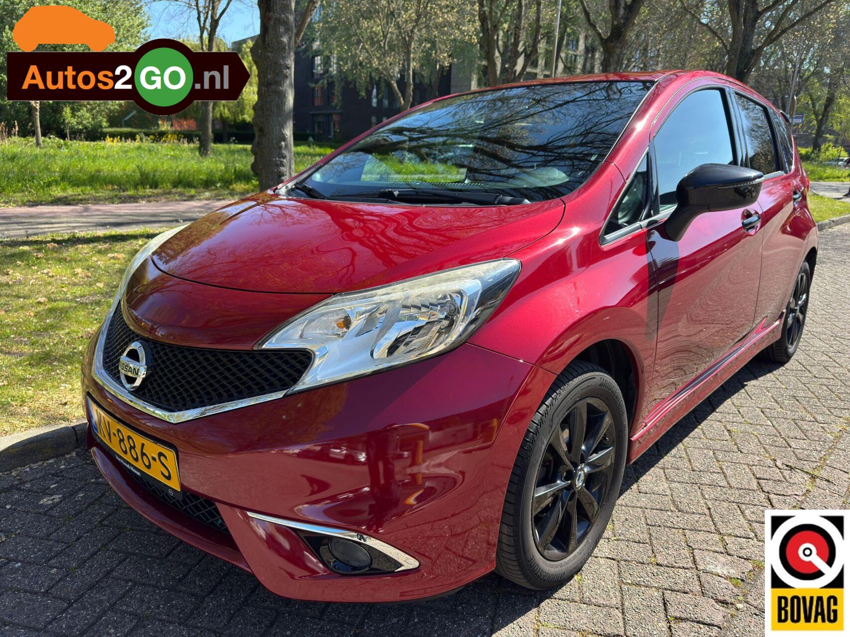 Nissan Nissan Note 1.2 Black Edition 2016 - voorkant