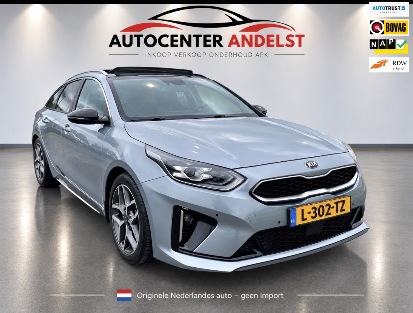 Kia Proceed 1.5 T-GDI GT-Line, Aut, Pano, Trekhaak, Cam, Acc, Pdc, Keyless, LED, Navi, 1e eig afk, Geen import, Nap, Volledig oh! 2021 - voorkant