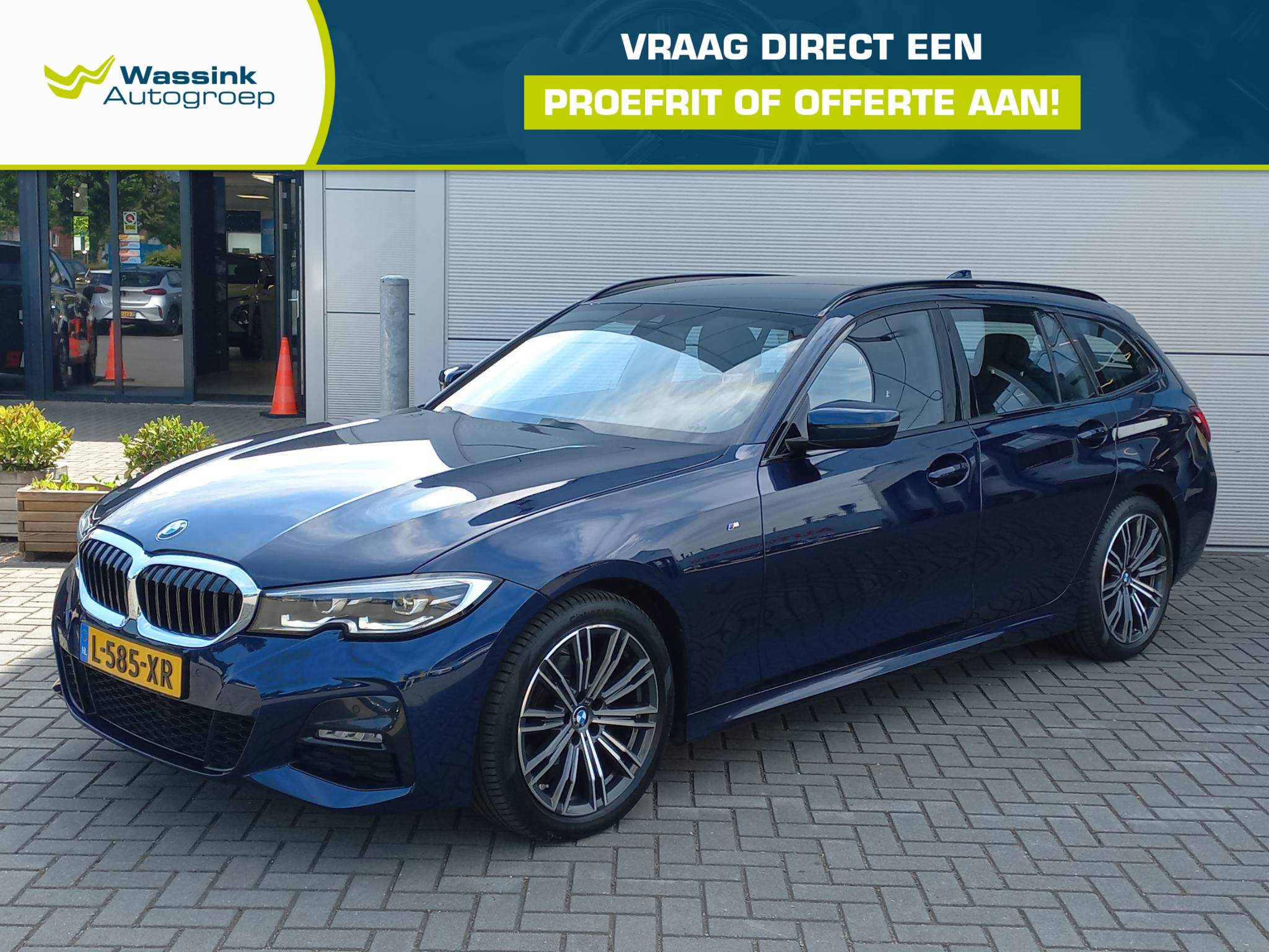 BMW 3-serie Touring 318i Business Edition 2021 - voorkant