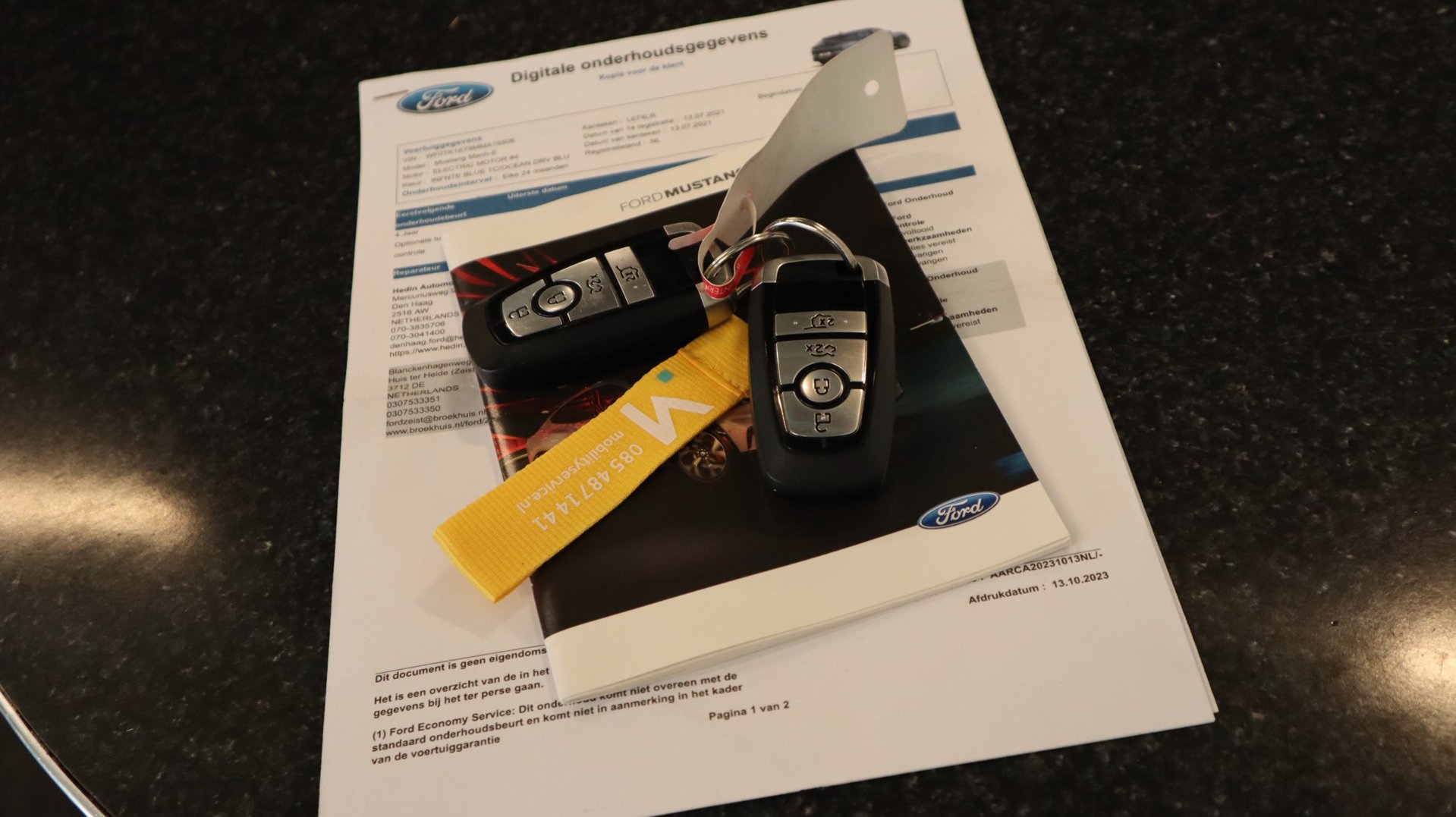Foto van Ford Mustang Mach-e
