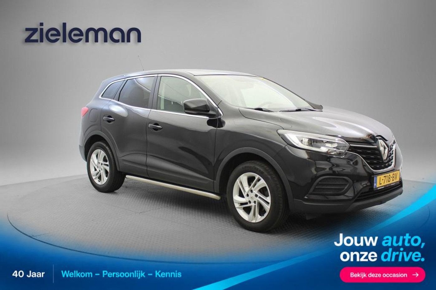 Renault Kadjar 1.3 TCE Life - Airco, Cruise, Focal Geluidsinstalatie 2021 - voorkant