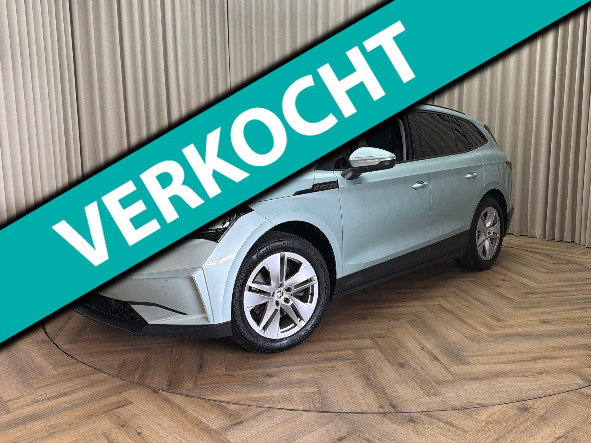 Skoda Enyaq 60 60 | Camera | Stoelverwarming | Keyless Go | Orig. NL 2021 - voorkant