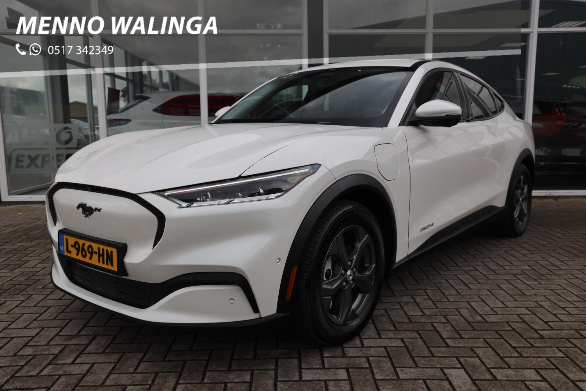 Ford Mustang Mach-e RWD 75 kWh|360 camera|Lederen Bekleding|B&O Audio|LED|Stoel/stuurverwaming|Apple Carplay/Android Auto| 2021 - voorkant
