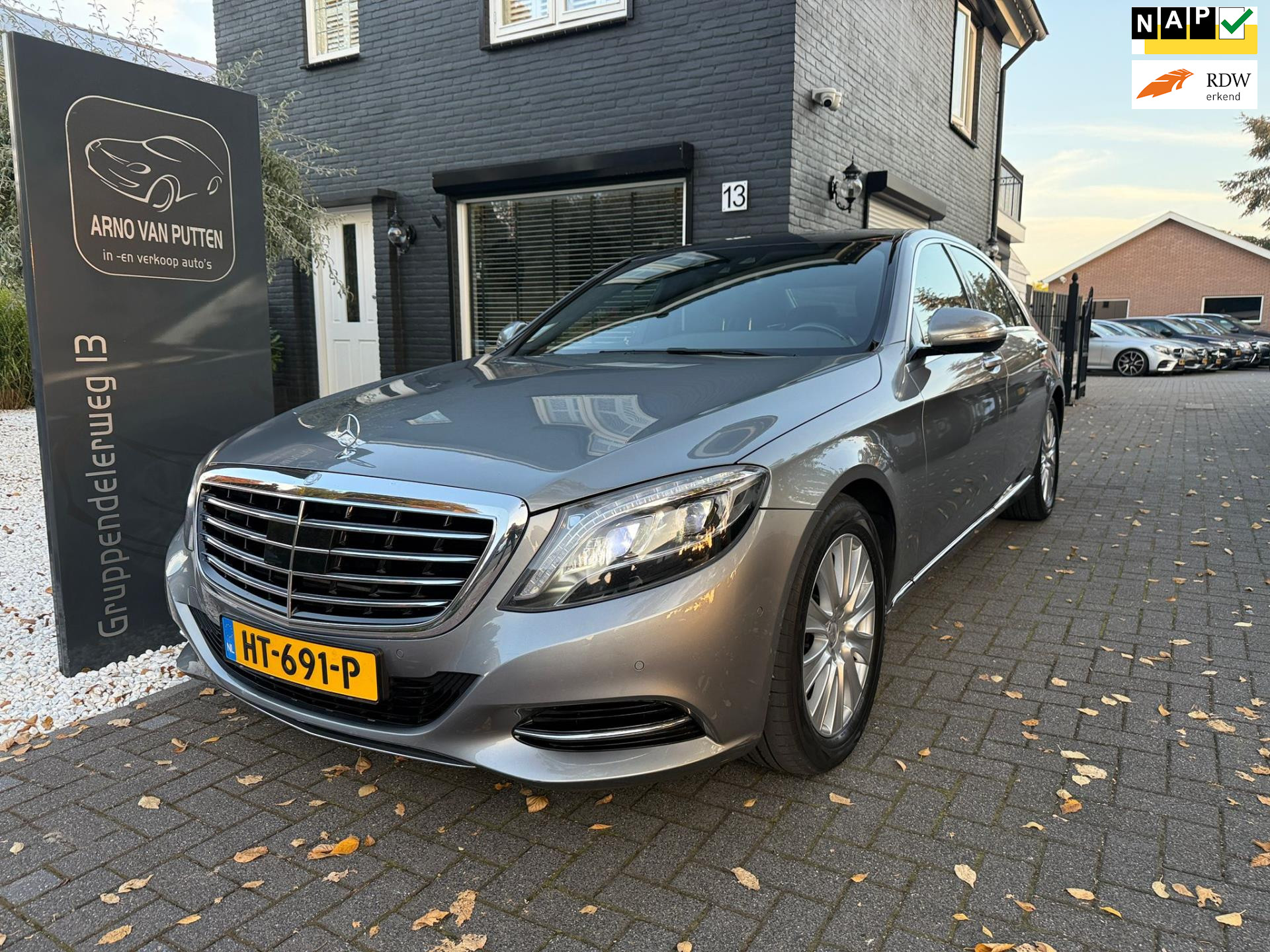 Mercedes-Benz S 350 Bluetec 350 Lang Prestige - Panoramadak 2016 - voorkant