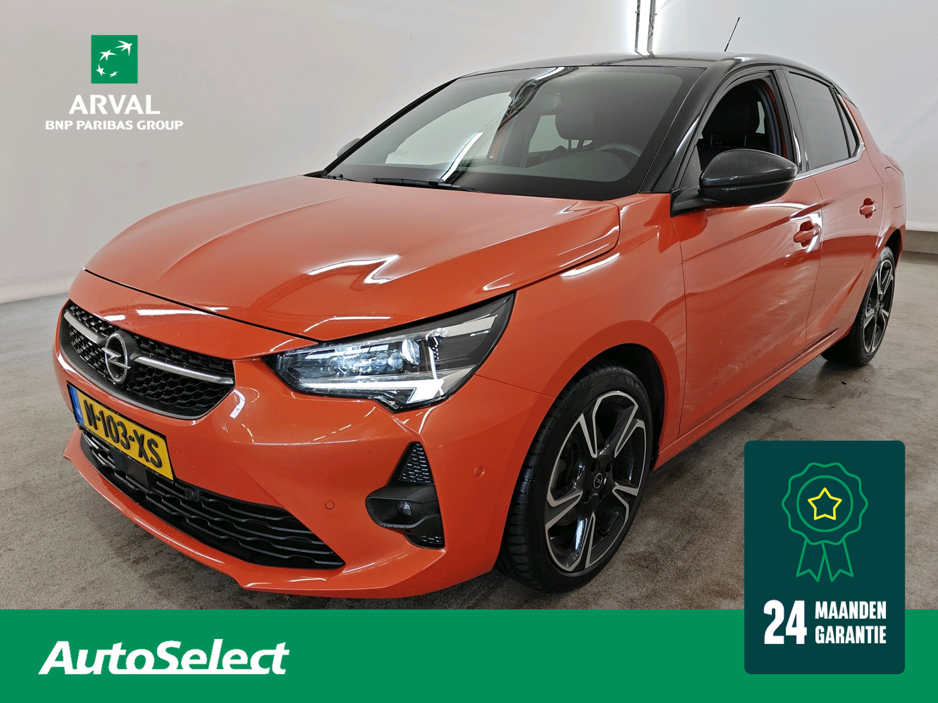 Opel Corsa 1.2 131pk Ultimate | Camera | PDC voor en achter | Draadloze telefoonlader | Keyless entry & Start | 17” Velg | CarPlay 2022 - voorkant