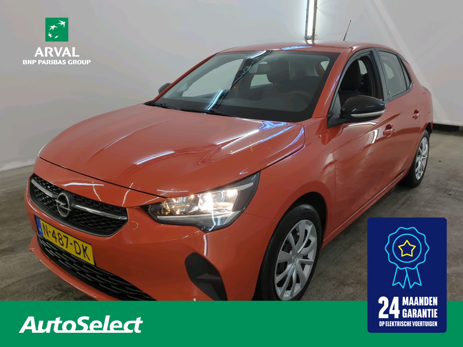 Opel Corsa 50 kWh 136pk Edition | SOH 90% | Achteruitrijcamera | Park Pilot achter | CarPlay 2021 - voorkant