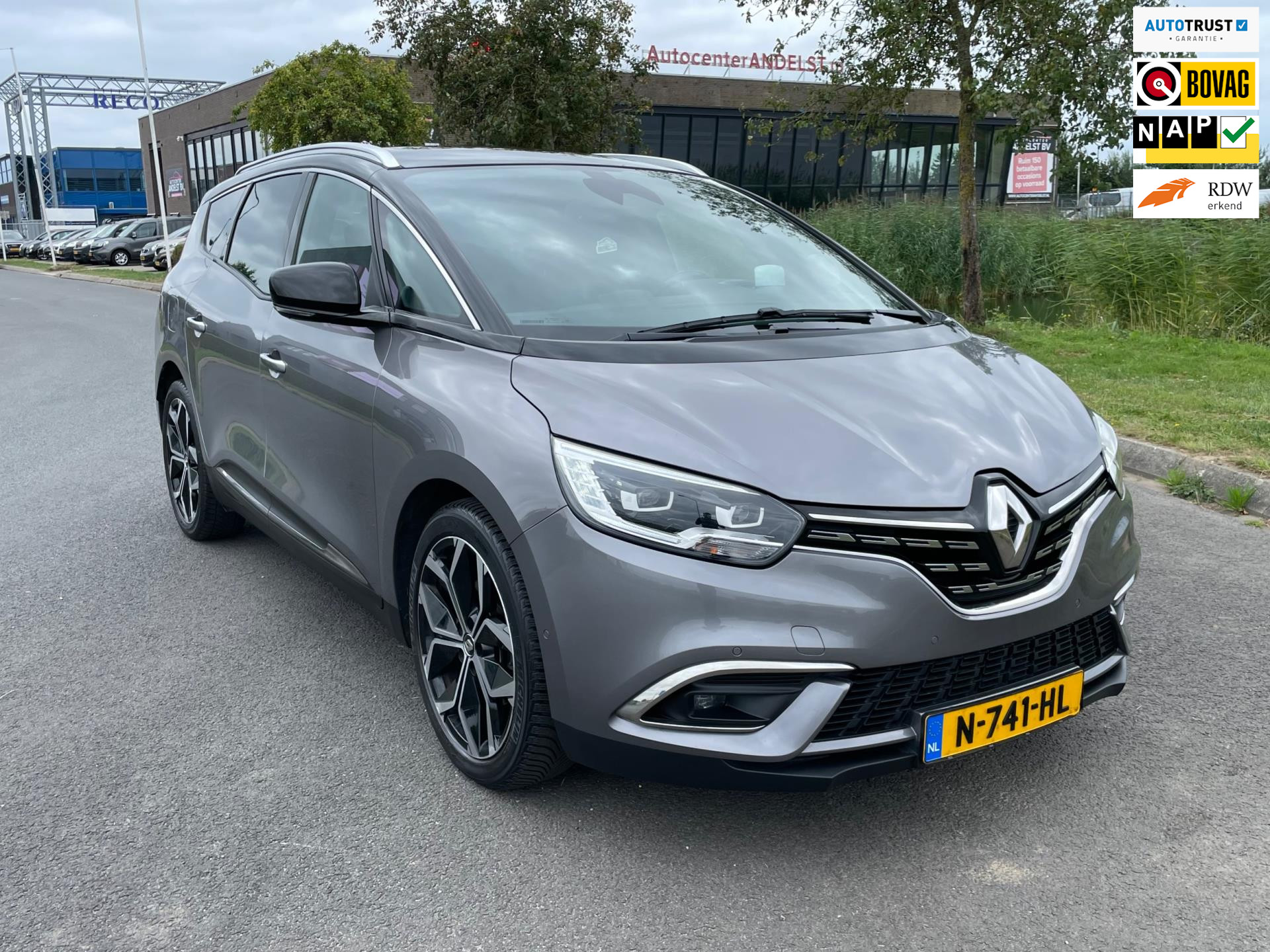 Renault Grand Scénic 1.3 TCe Intens 7p., Aut, Pano, Trekhaak, Acc, Cam, Head-up, 1e eig, Geen import, Nap, Dealer oh, Bomvol! 2021 - voorkant