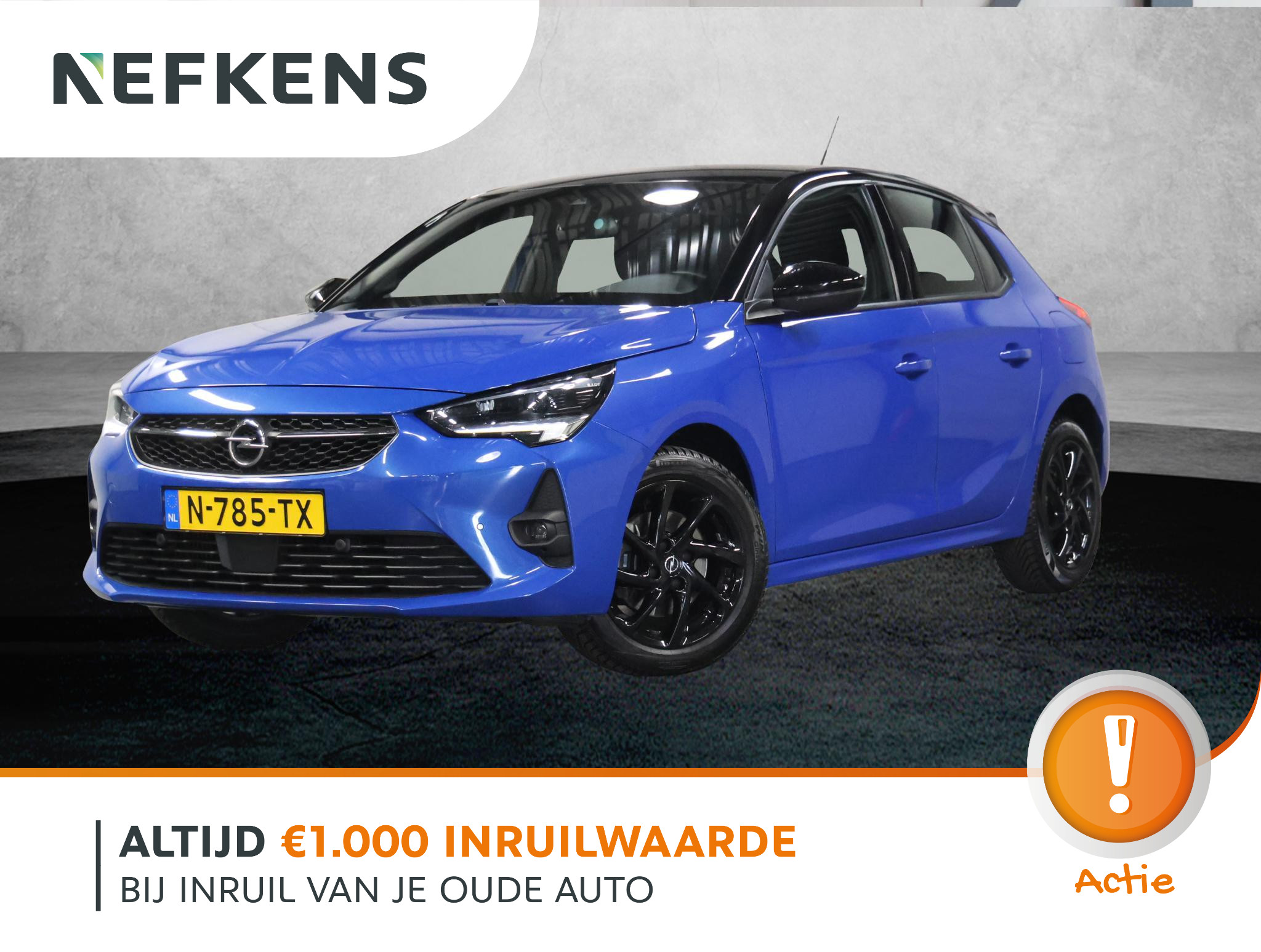 Opel Corsa 1.2 GS Line 2021 - voorkant