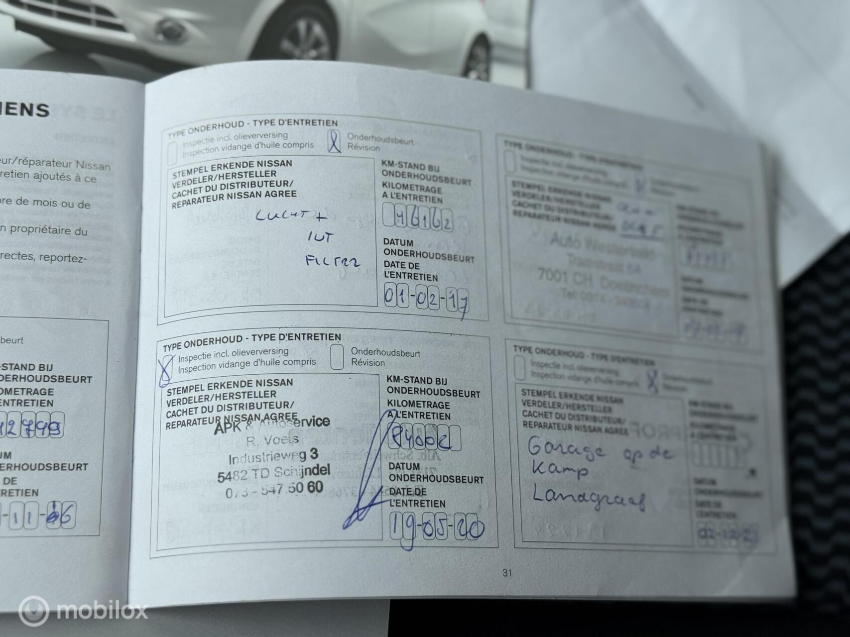 Foto van Nissan Nissan Note