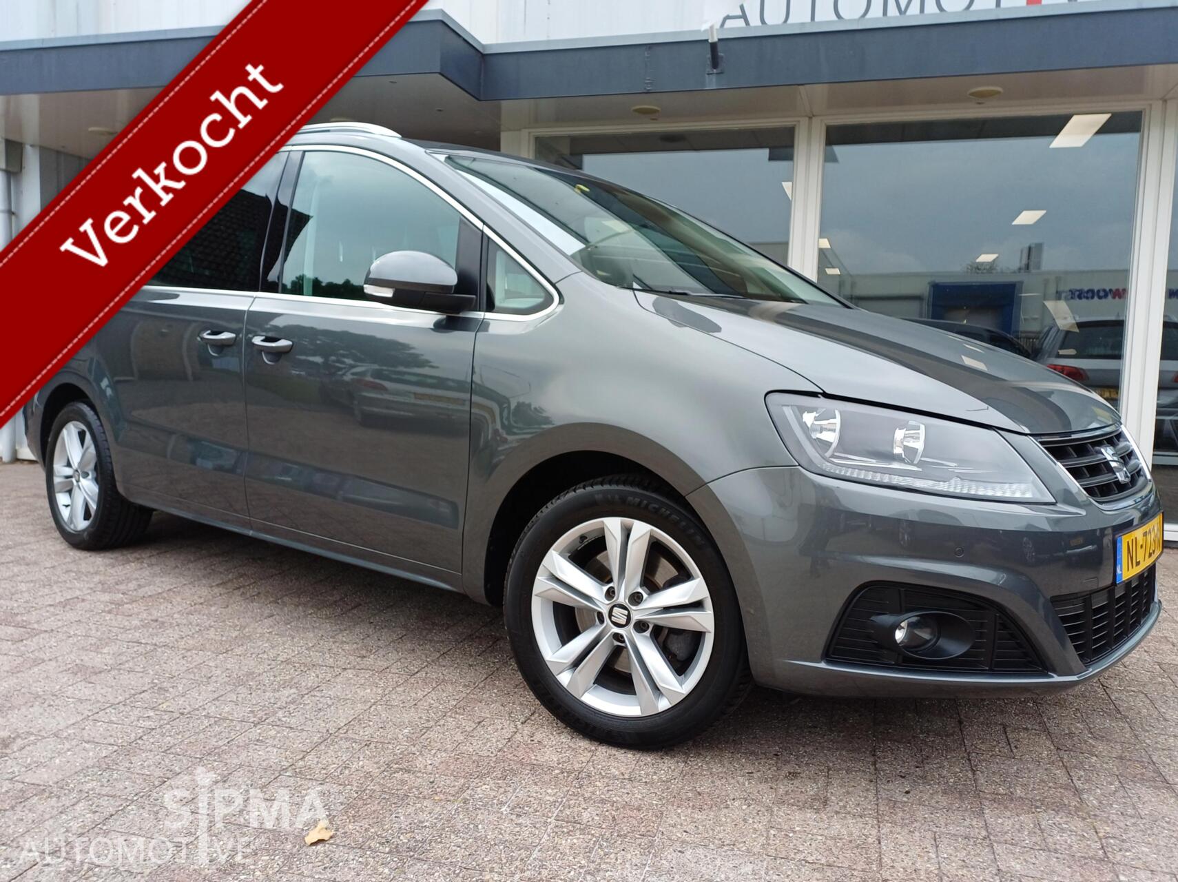 Seat Alhambra 7 pers. 1.4TSI Style/Navi/Camera/Trekhaak 2017 - voorkant