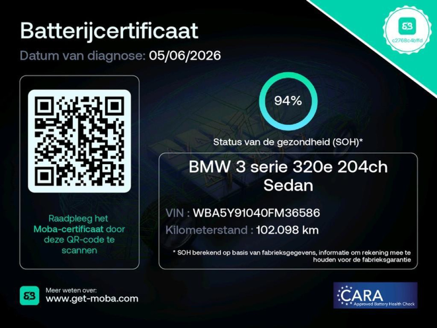 Foto van BMW 320e