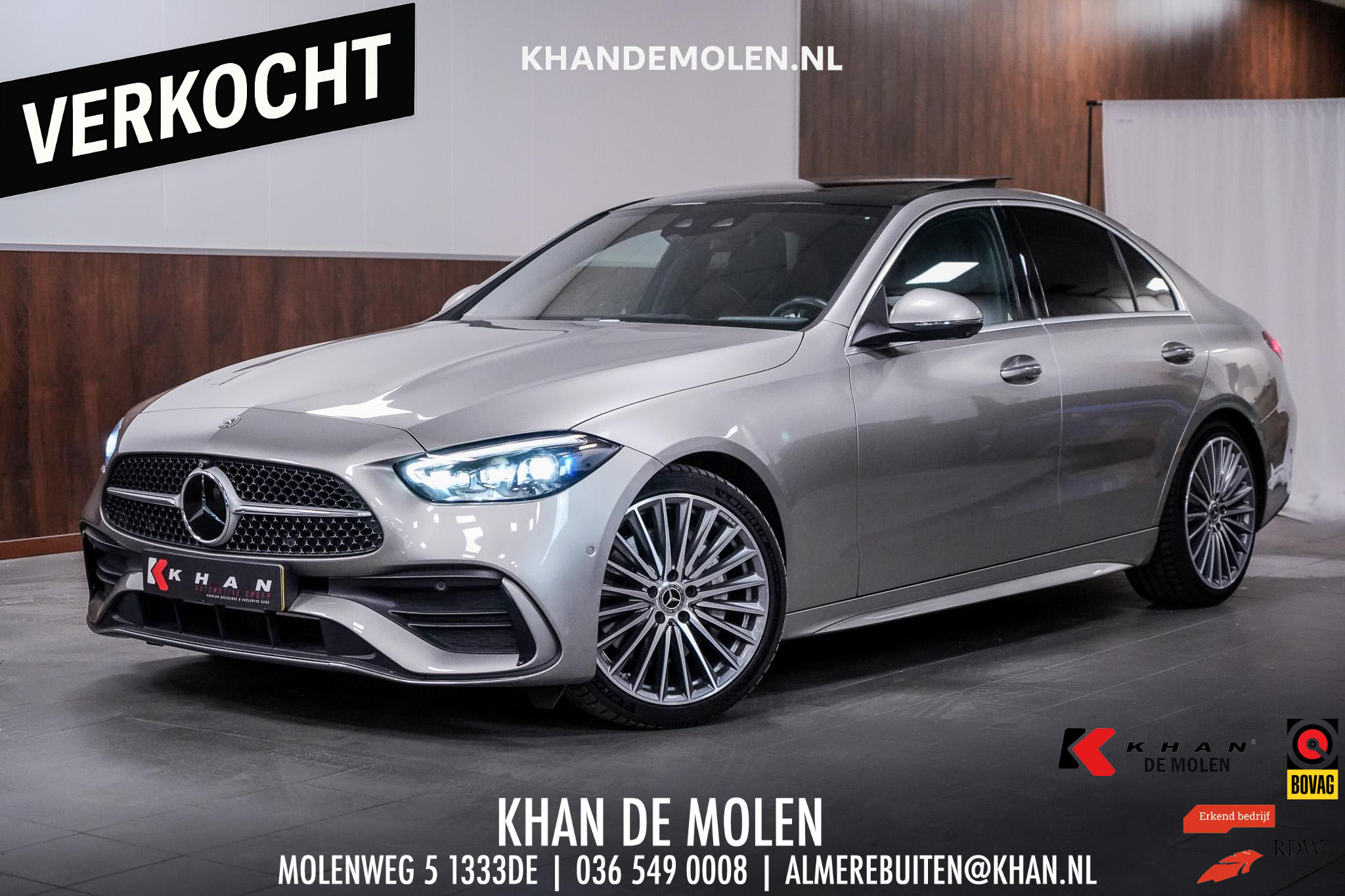 Mercedes-Benz C 300 300 AMG Line 2022 - voorkant