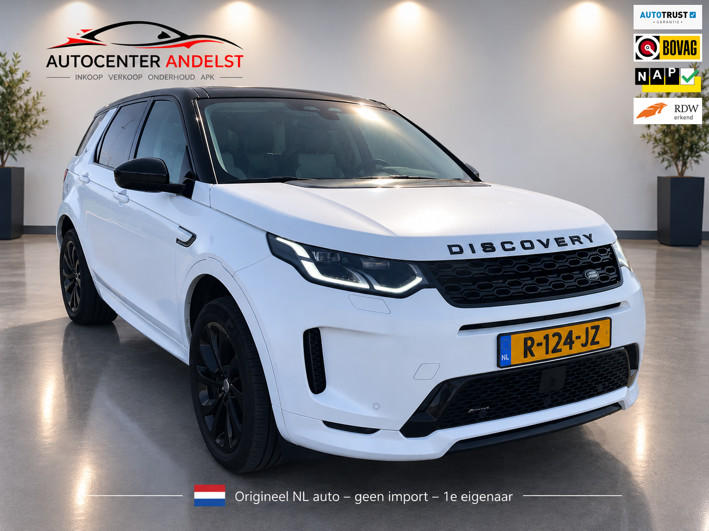 Land Rover Discovery Sport P300e 1.5 R-Dynamic HSE, Aut, Pano, Trekhaak, Leder, Meridian, 20'', Acc, 1e eig afk, Geen import, Nap! 2022 - voorkant
